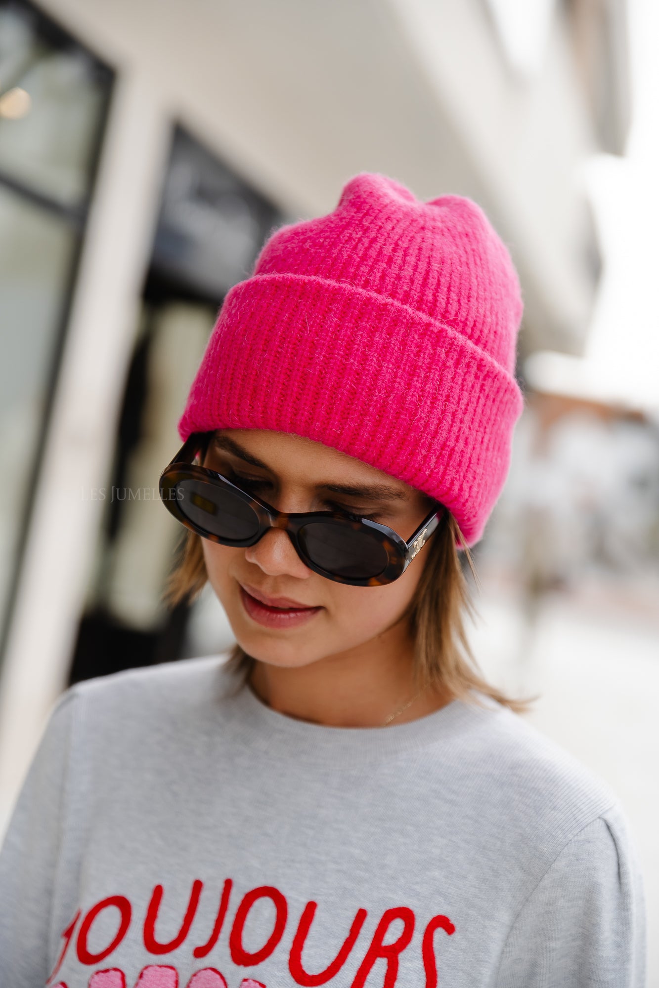 <tc>Bonnet Reza fuchsia violet</tc>