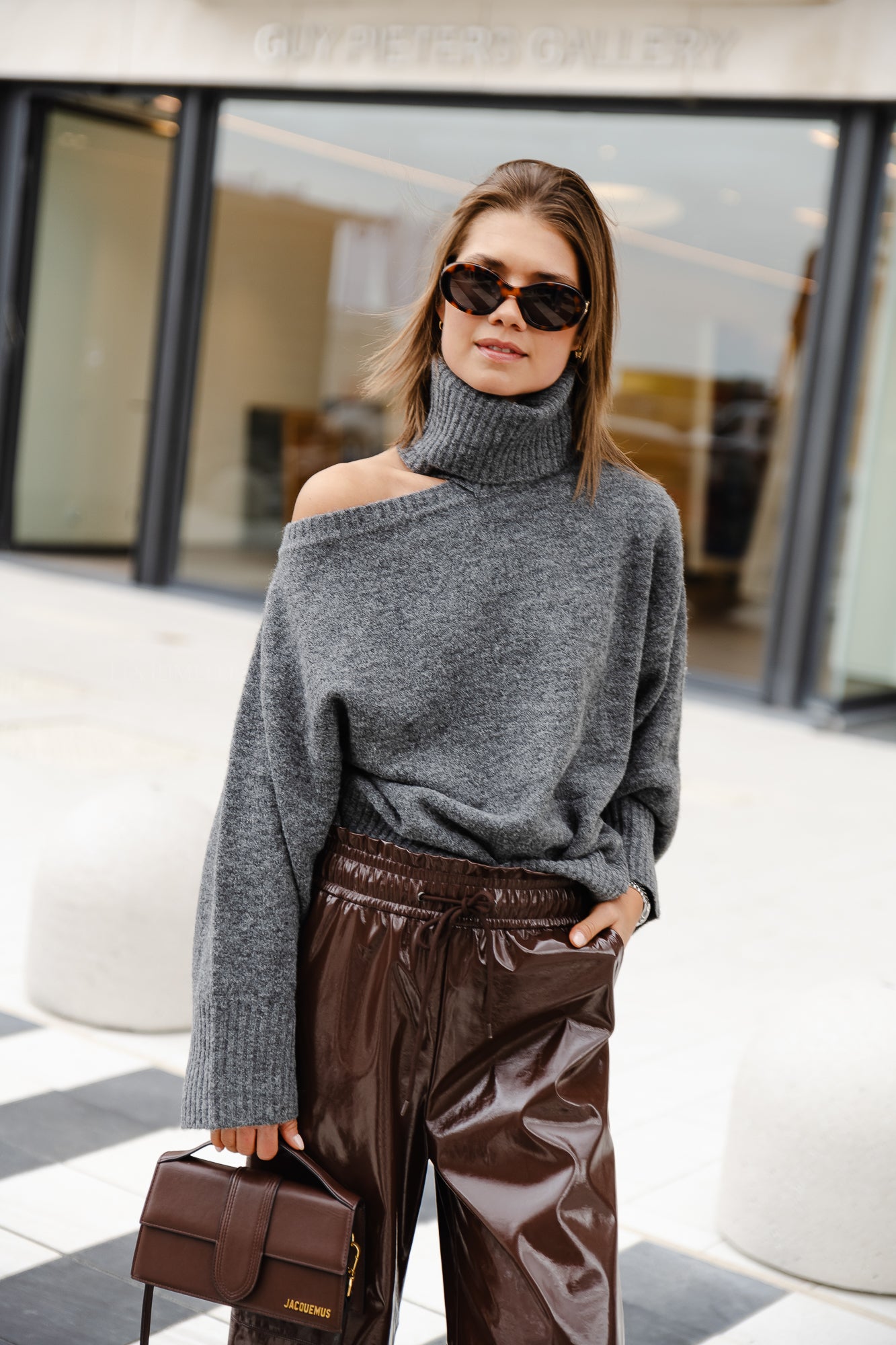 Erna jumper dark grey melange