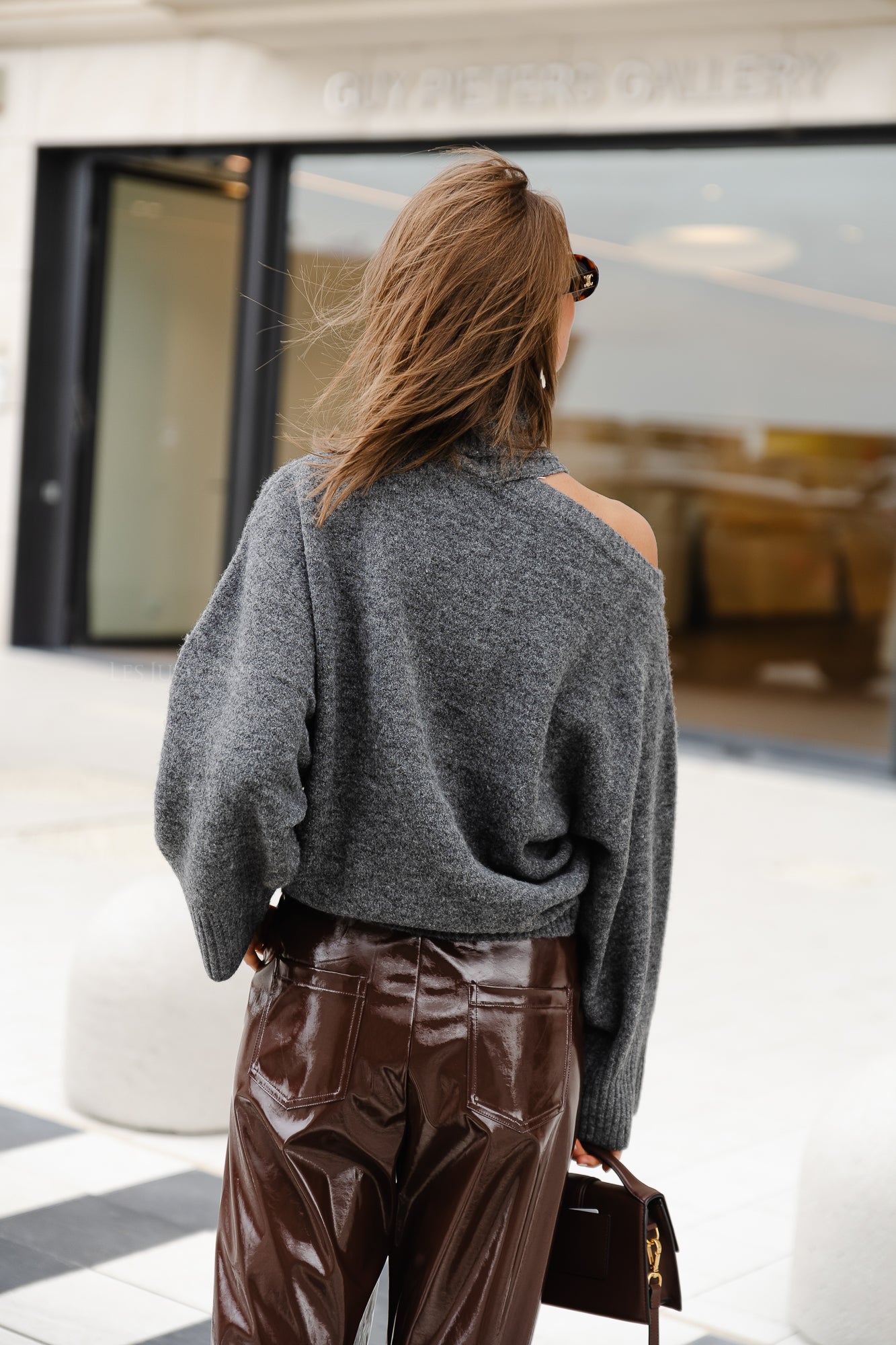 Erna jumper dark grey melange
