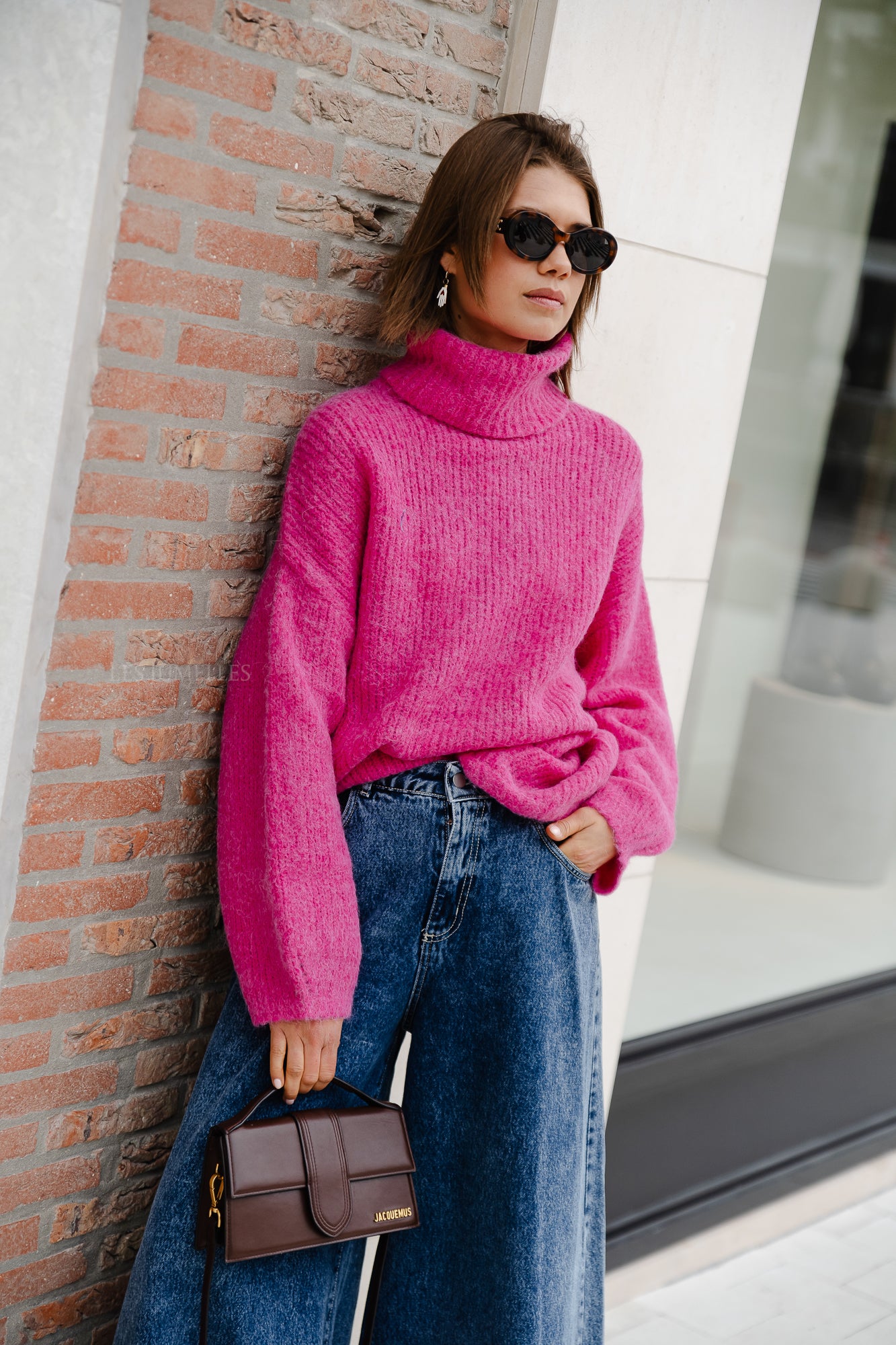 Swantje jumper fuchsia purple