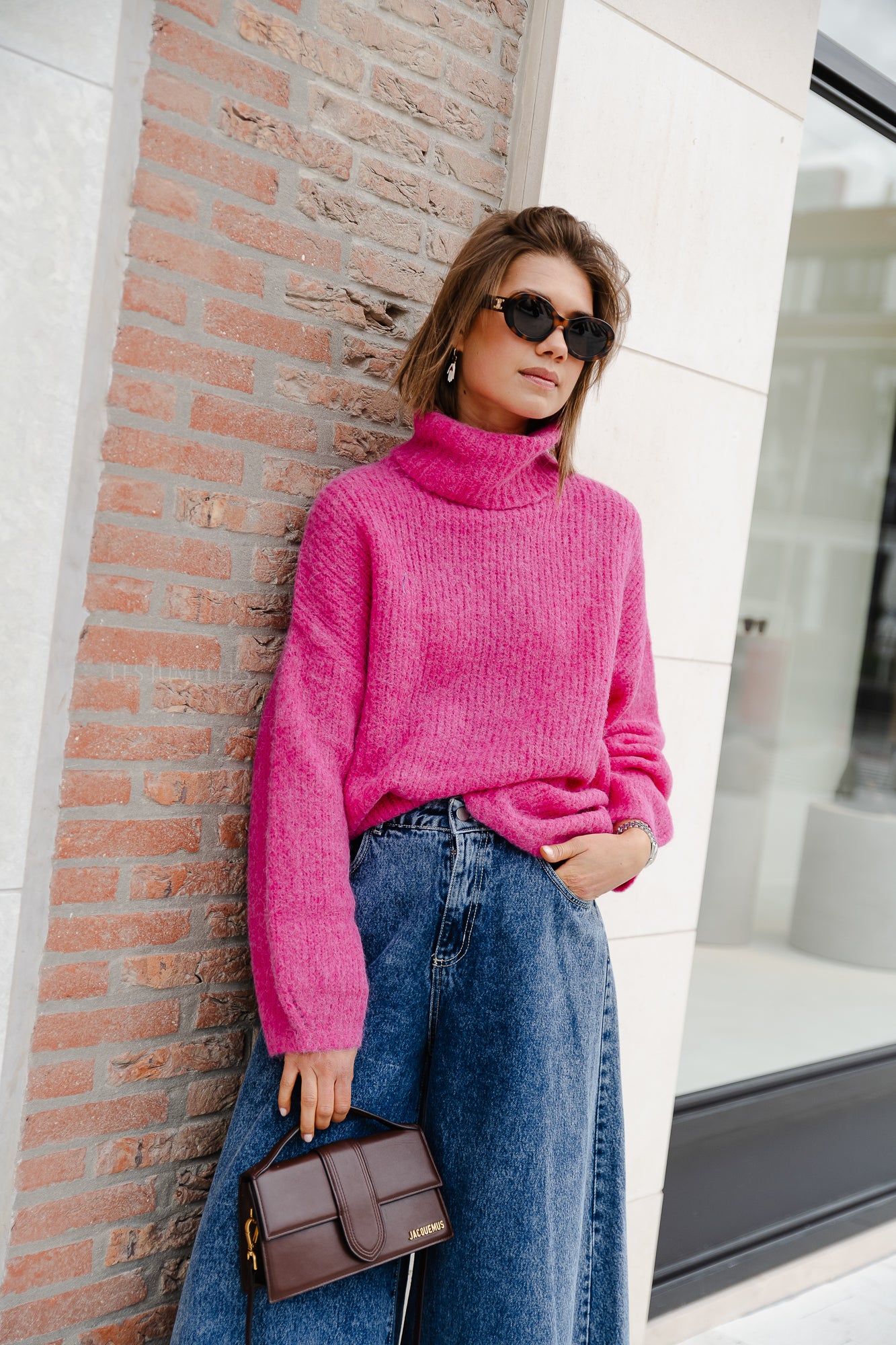 Swantje jumper fuchsia purple