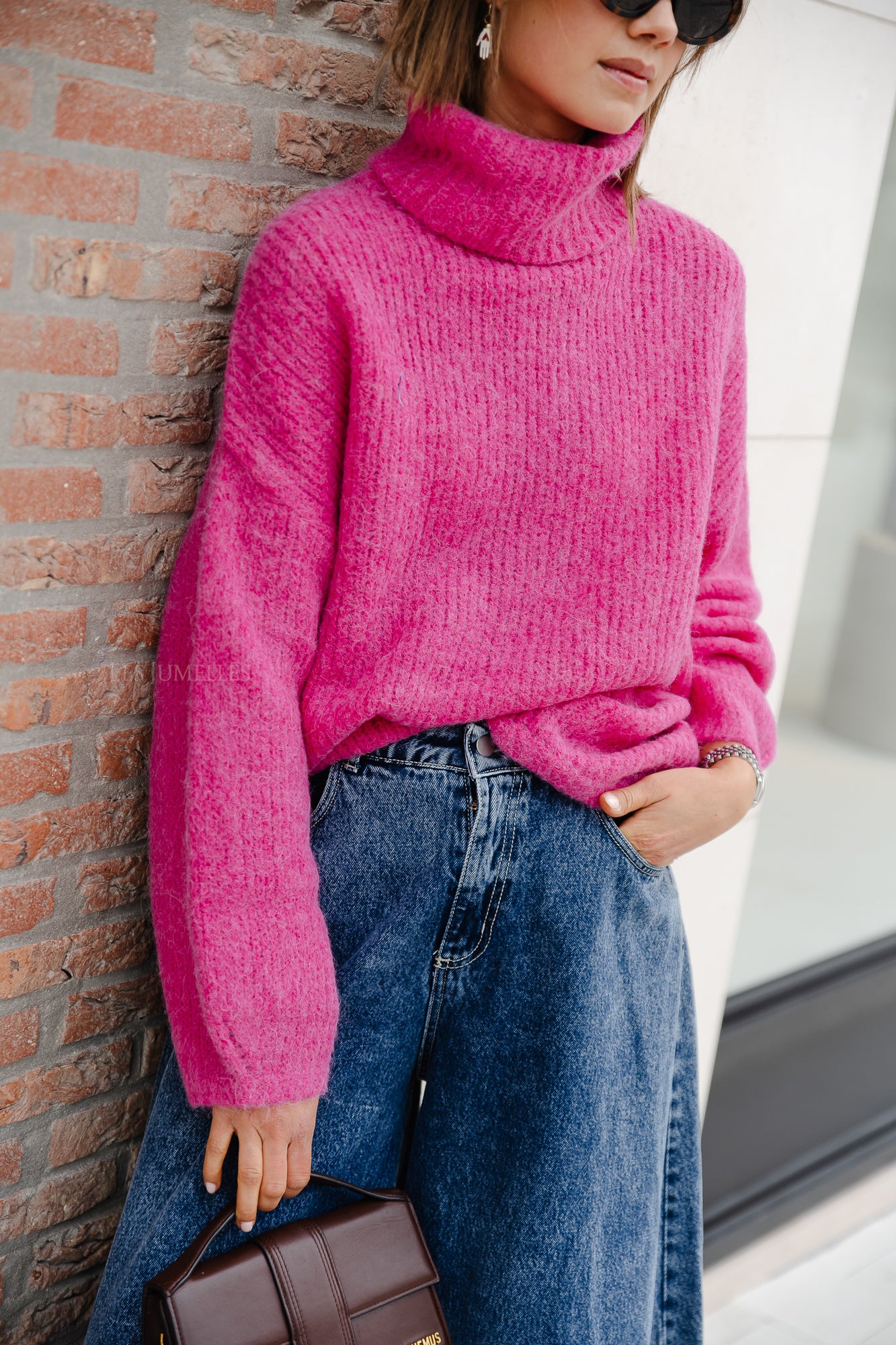Swantje jumper fuchsia purple