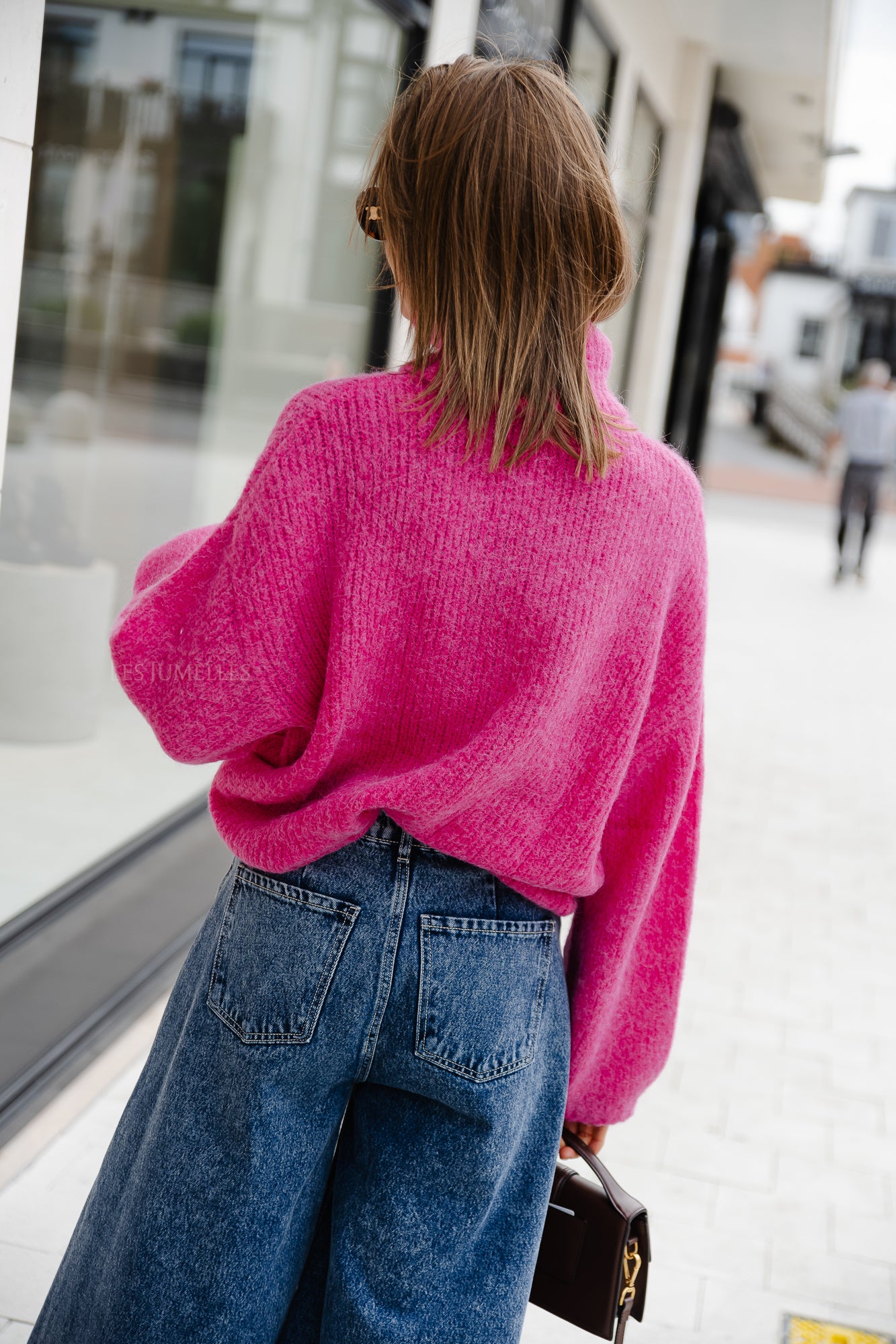 Swantje jumper fuchsia purple