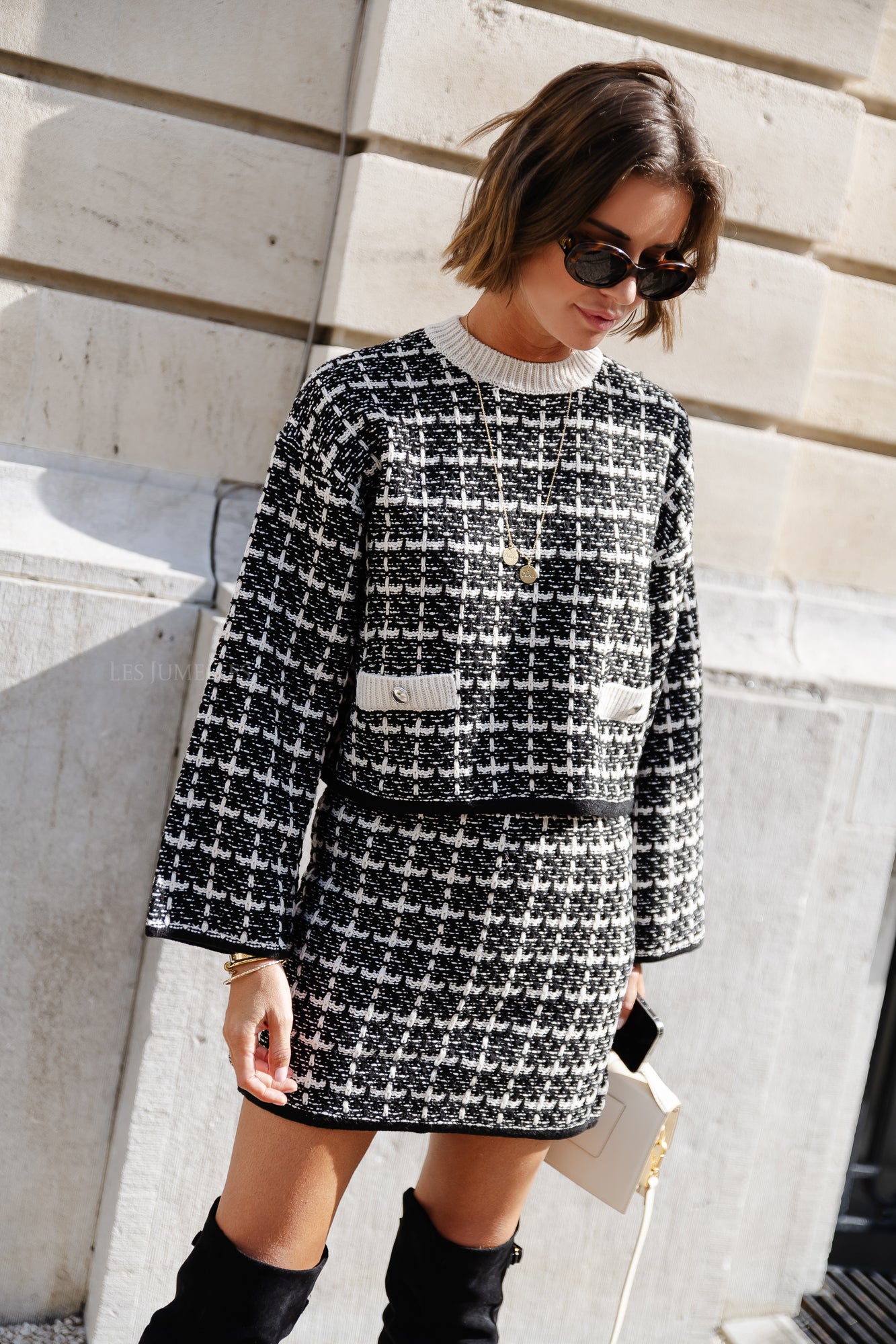 Joeline jumper black/ecru