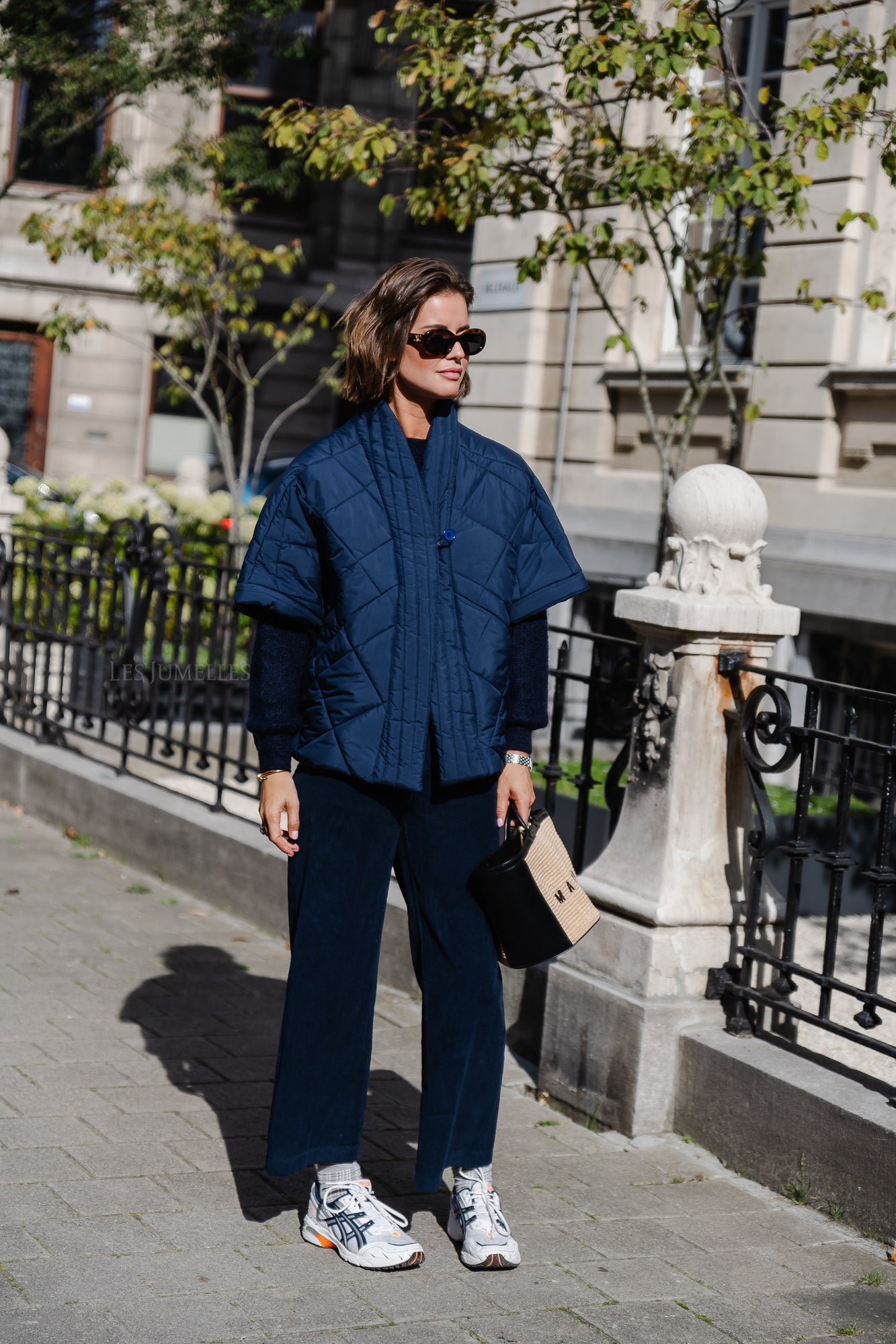 Doudoune Naomy bleu marine