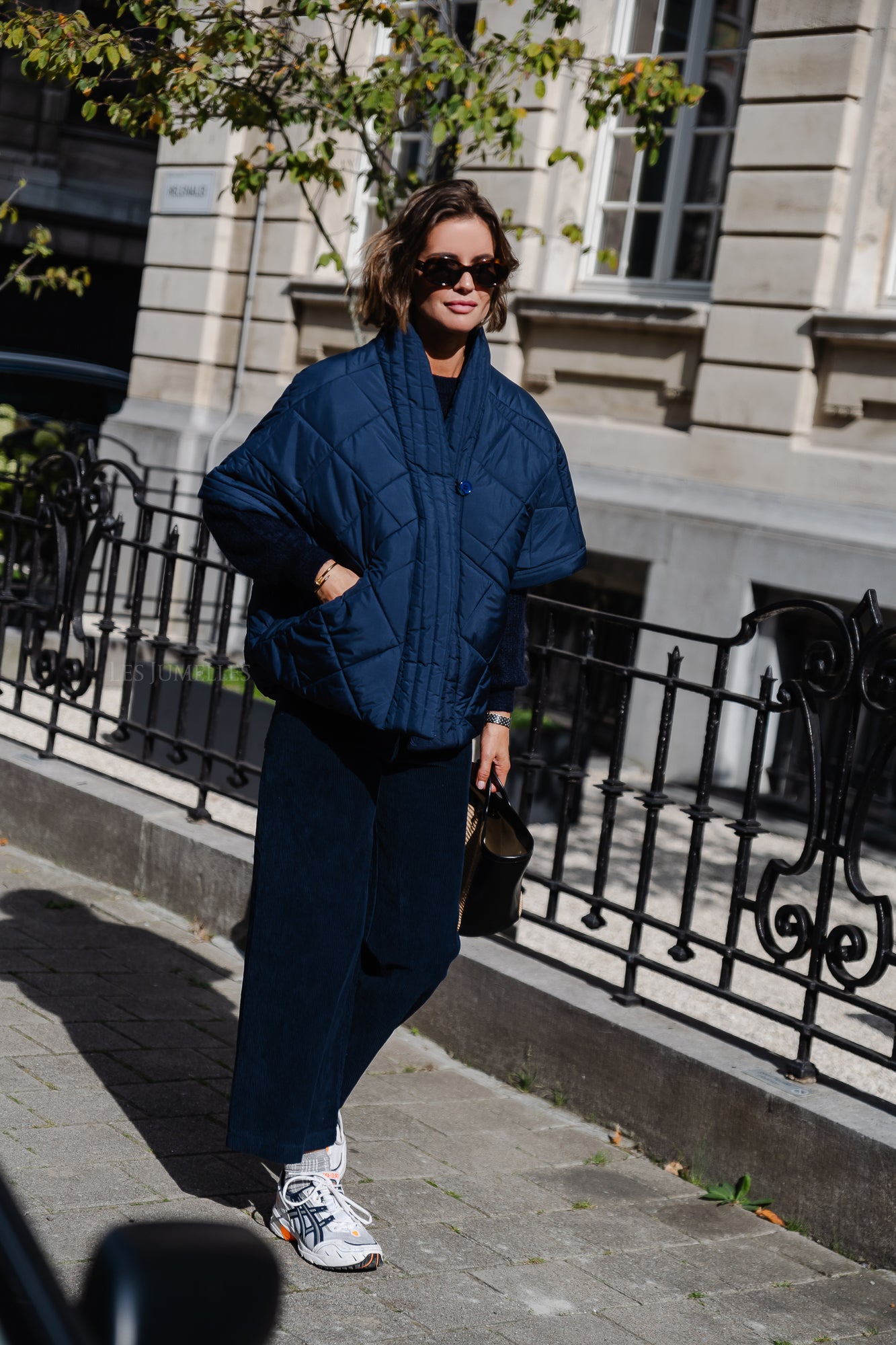 Doudoune Naomy bleu marine