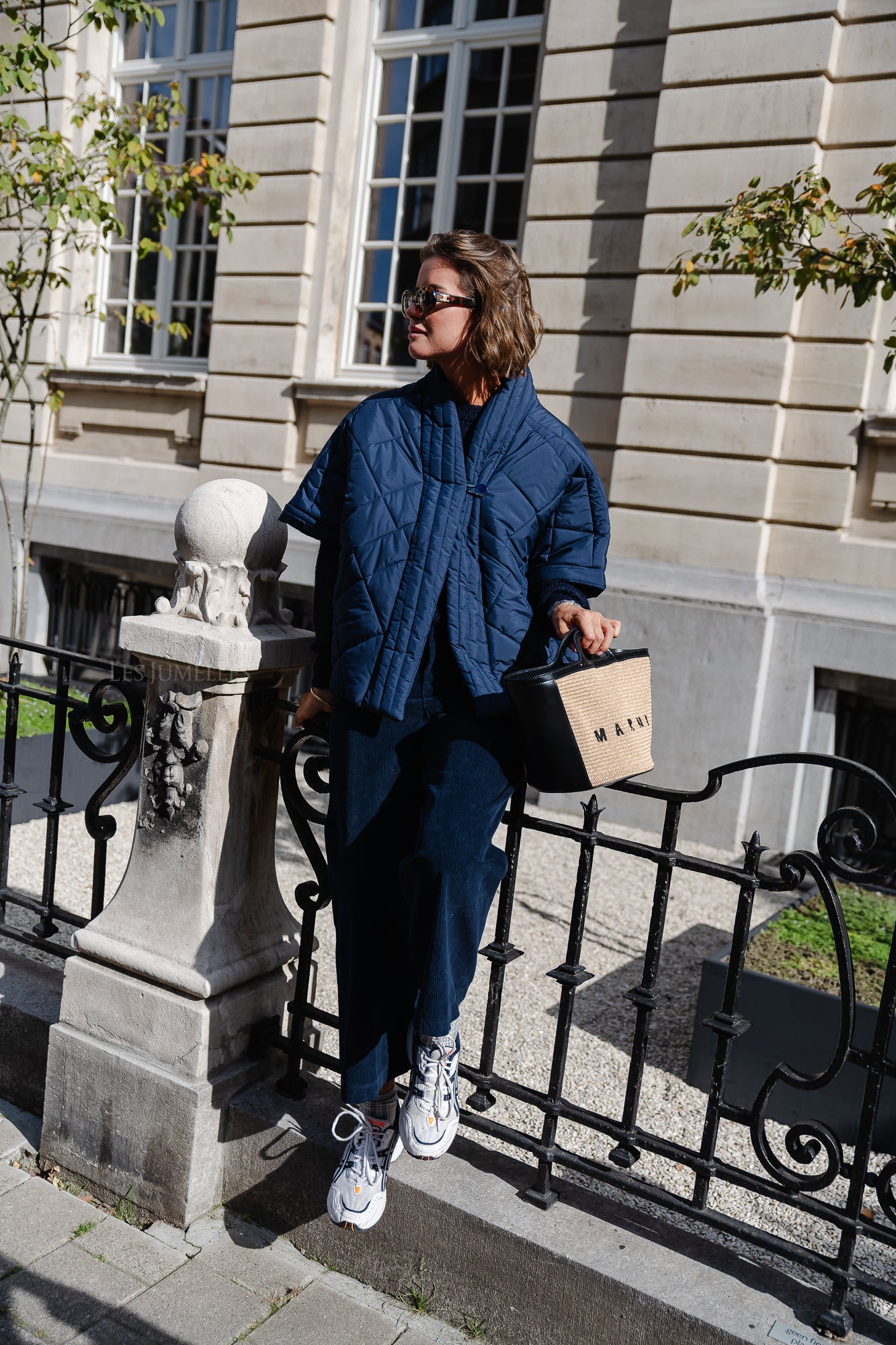 Doudoune Naomy bleu marine