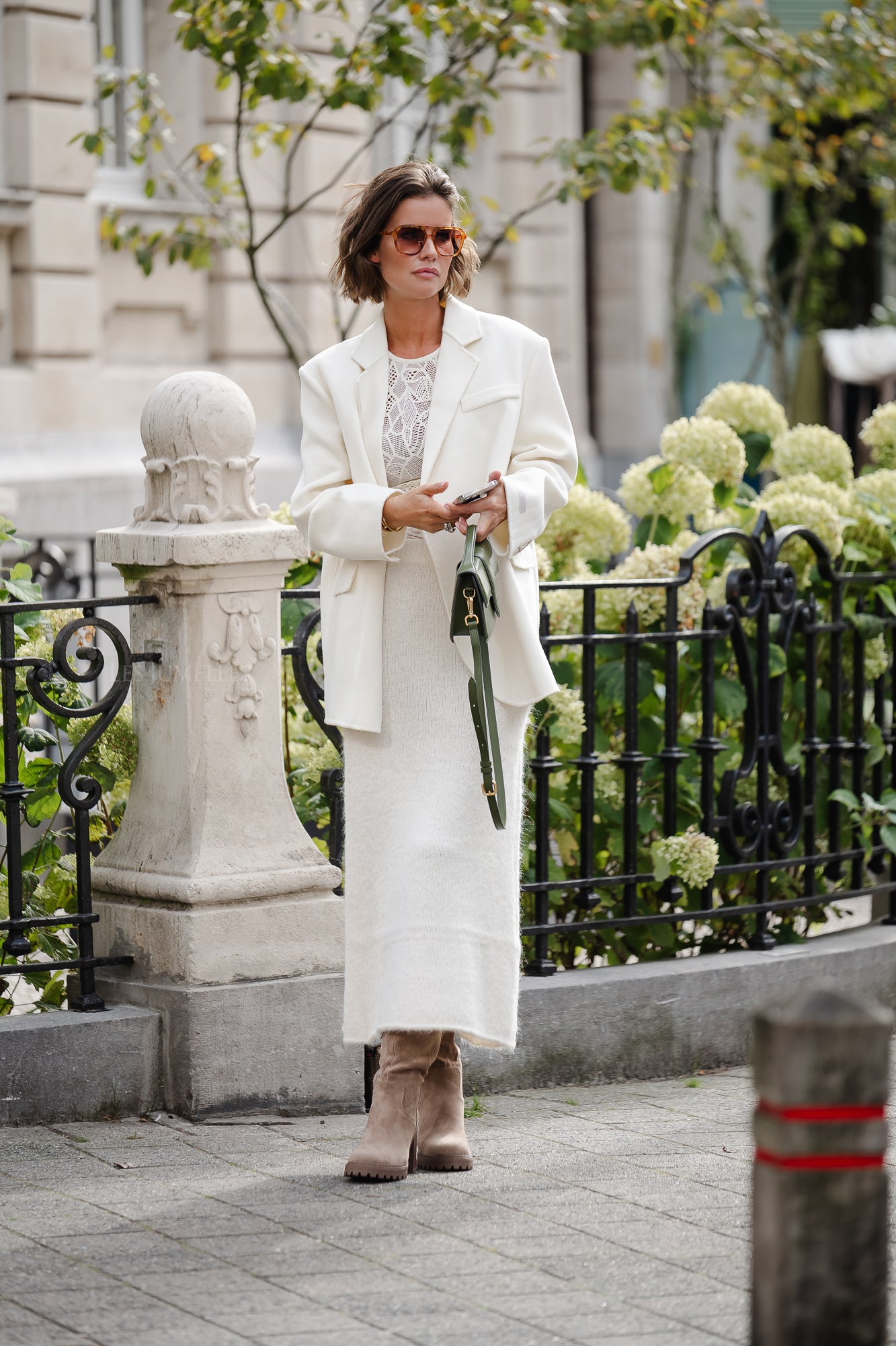 Loulou blazer offwhite