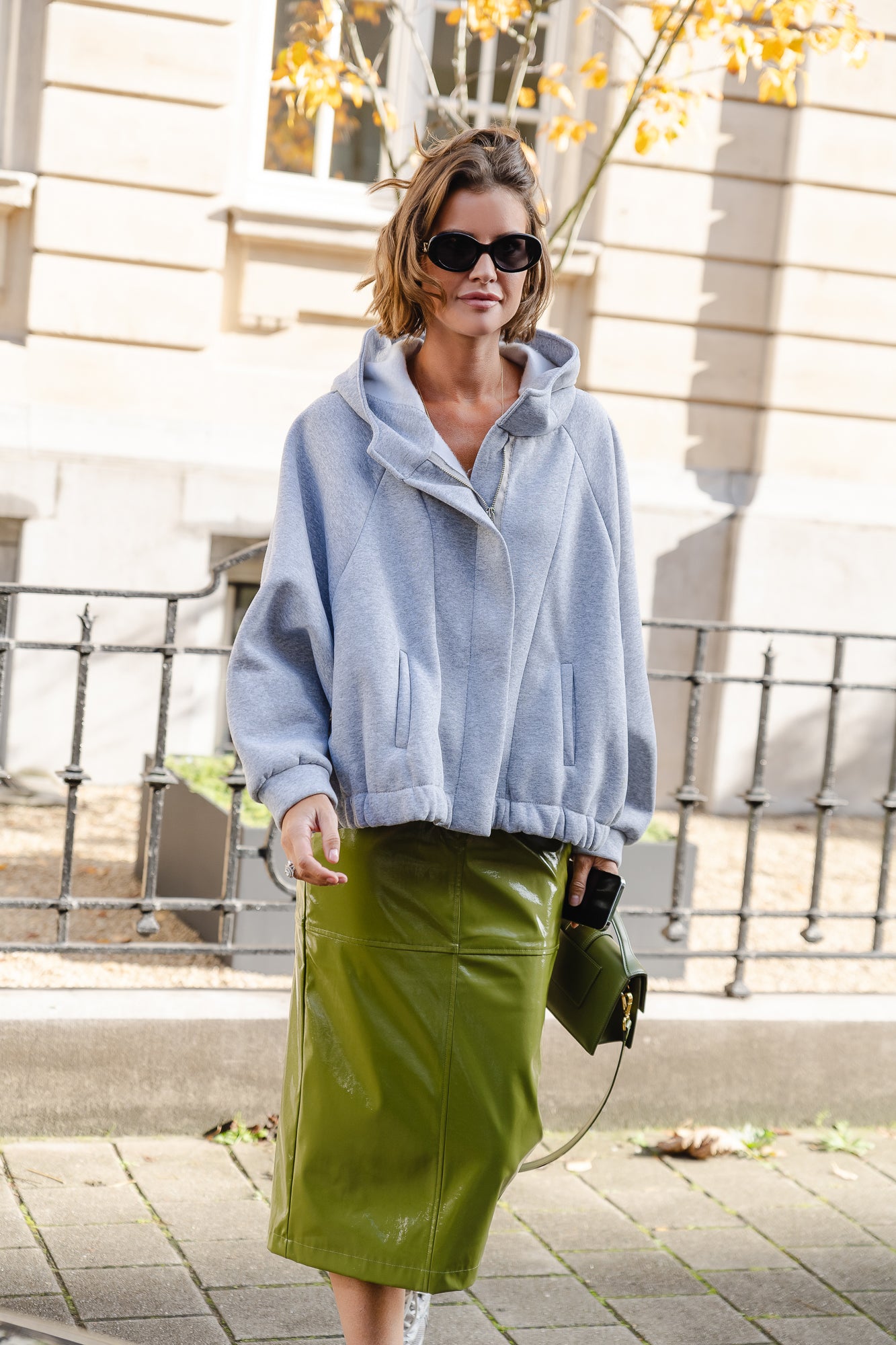 Hazel Jacke grau