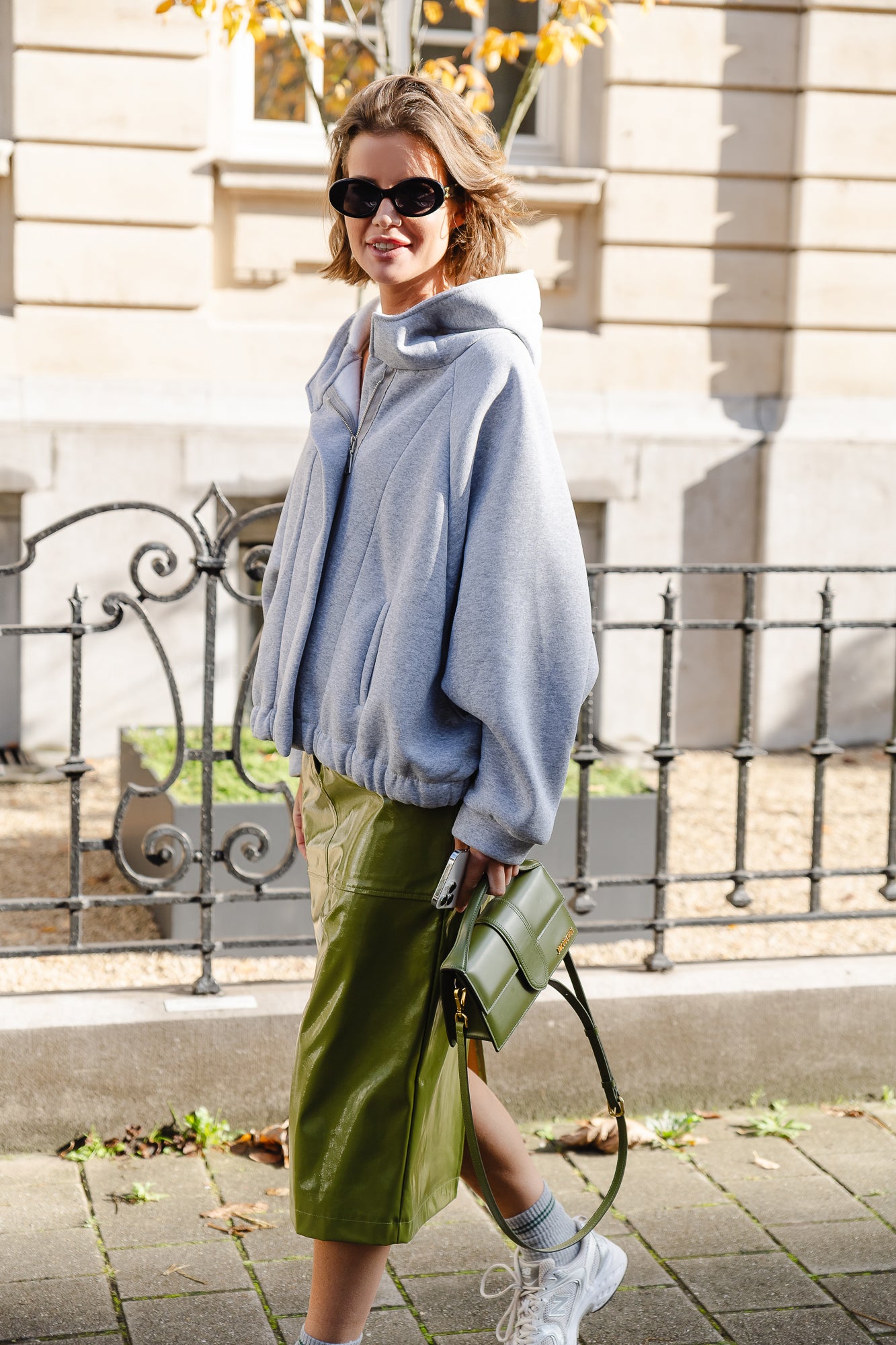 Hazel Jacke grau