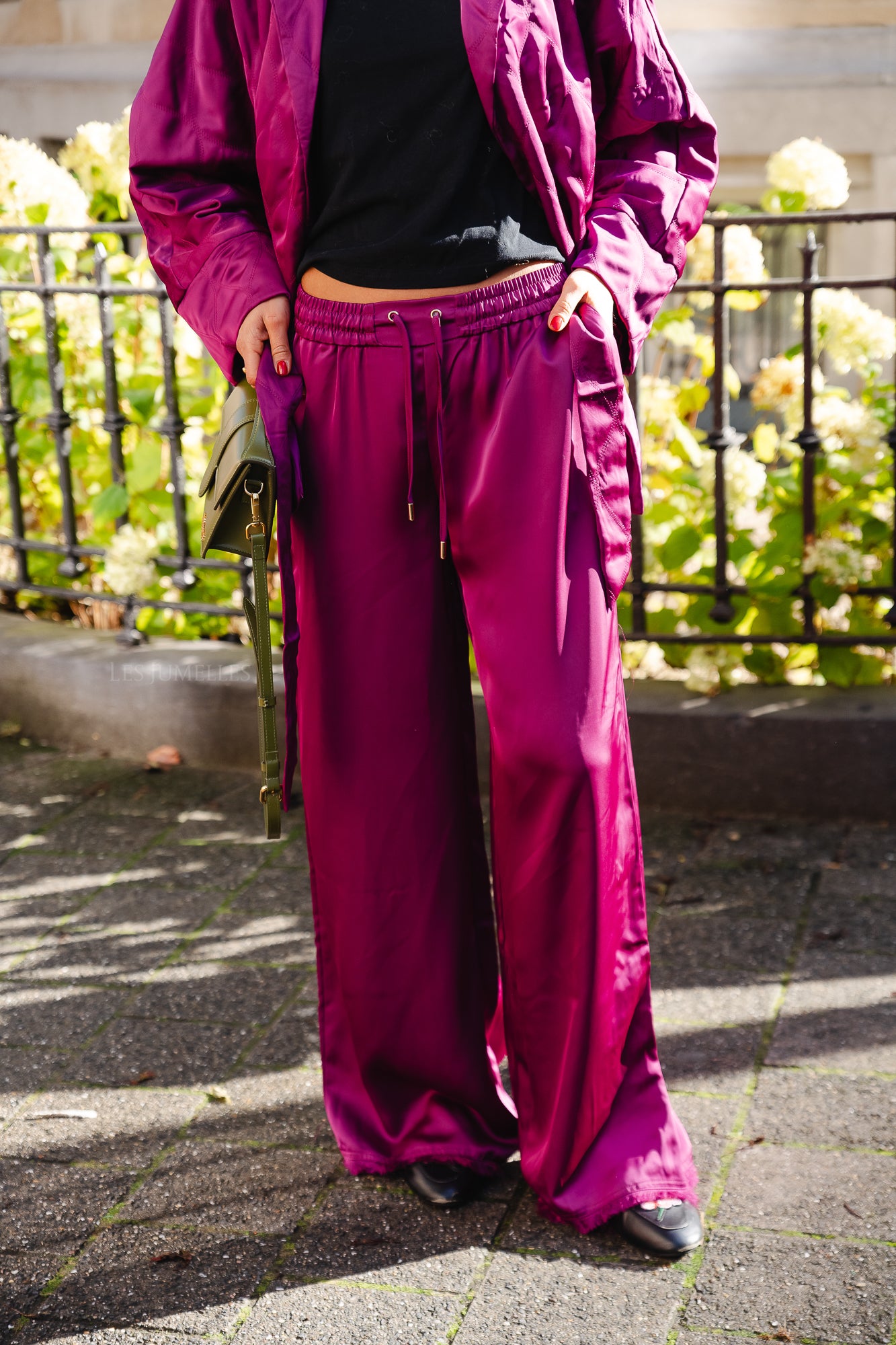 Pantalon Danni magenta