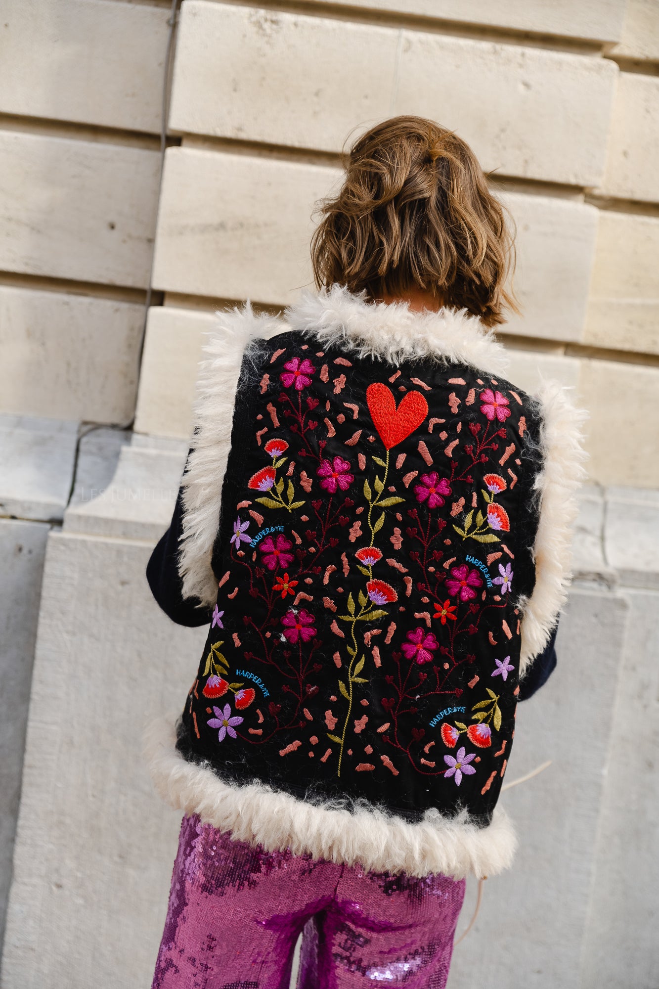 <tc>Gilet River noir/multicolore</tc>