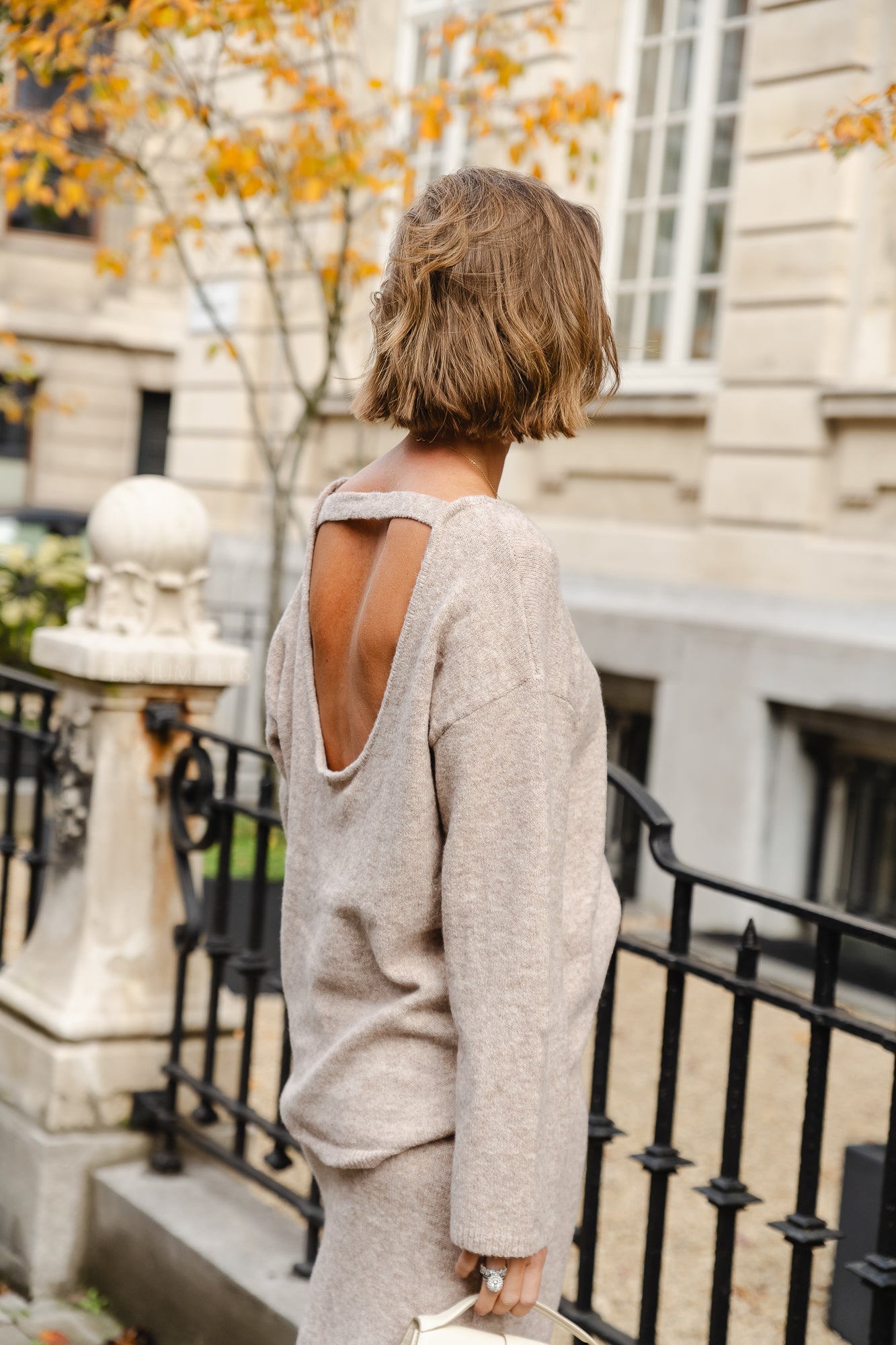 Pull Josie taupe