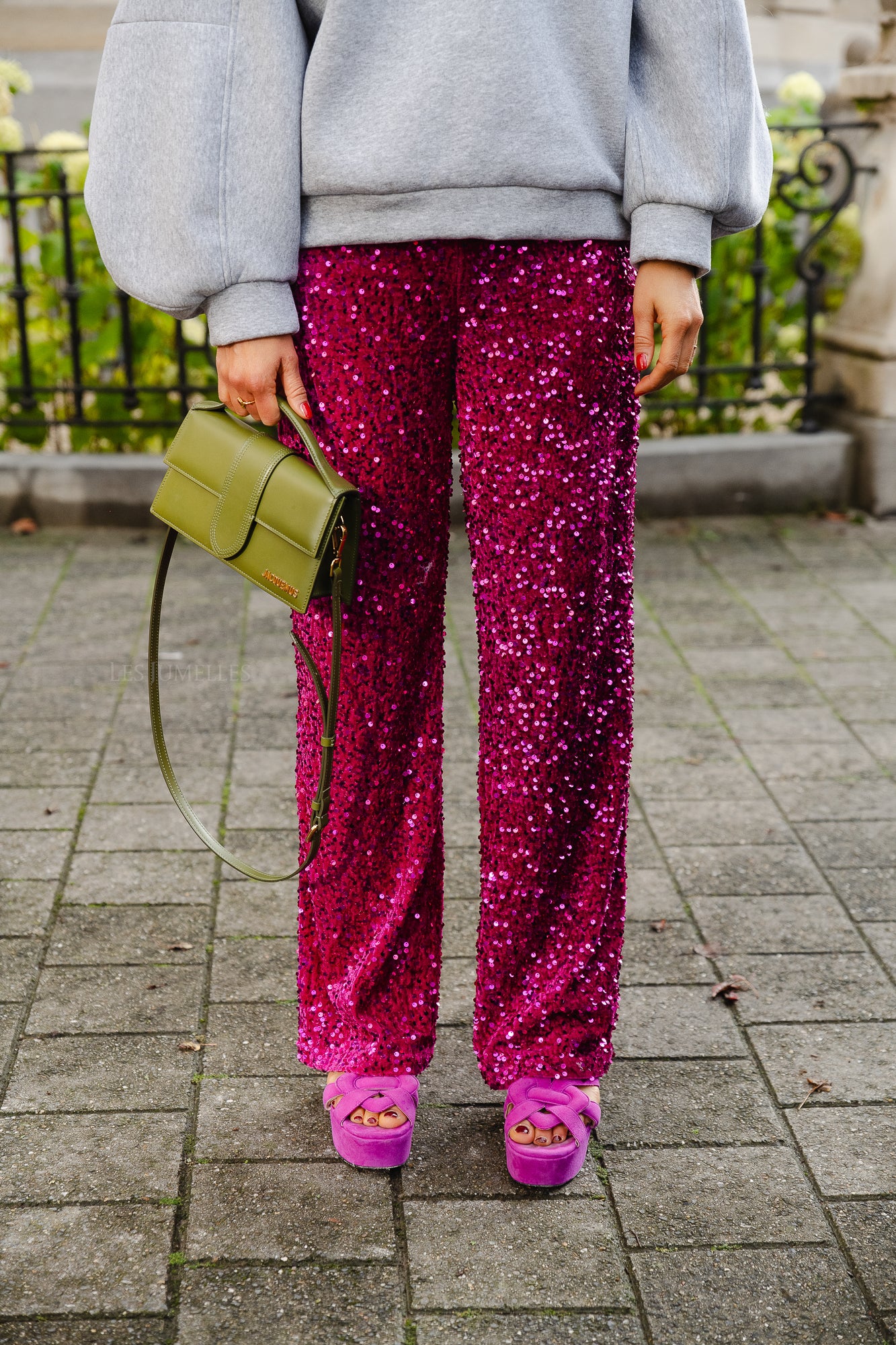 <tc>Pantalon Peggy rose</tc>