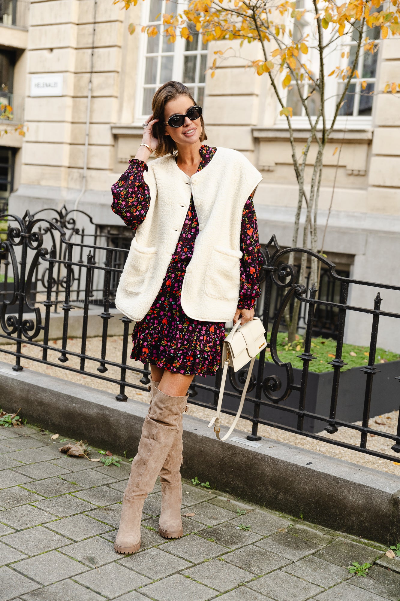 Veste sans manches Chelsea crème