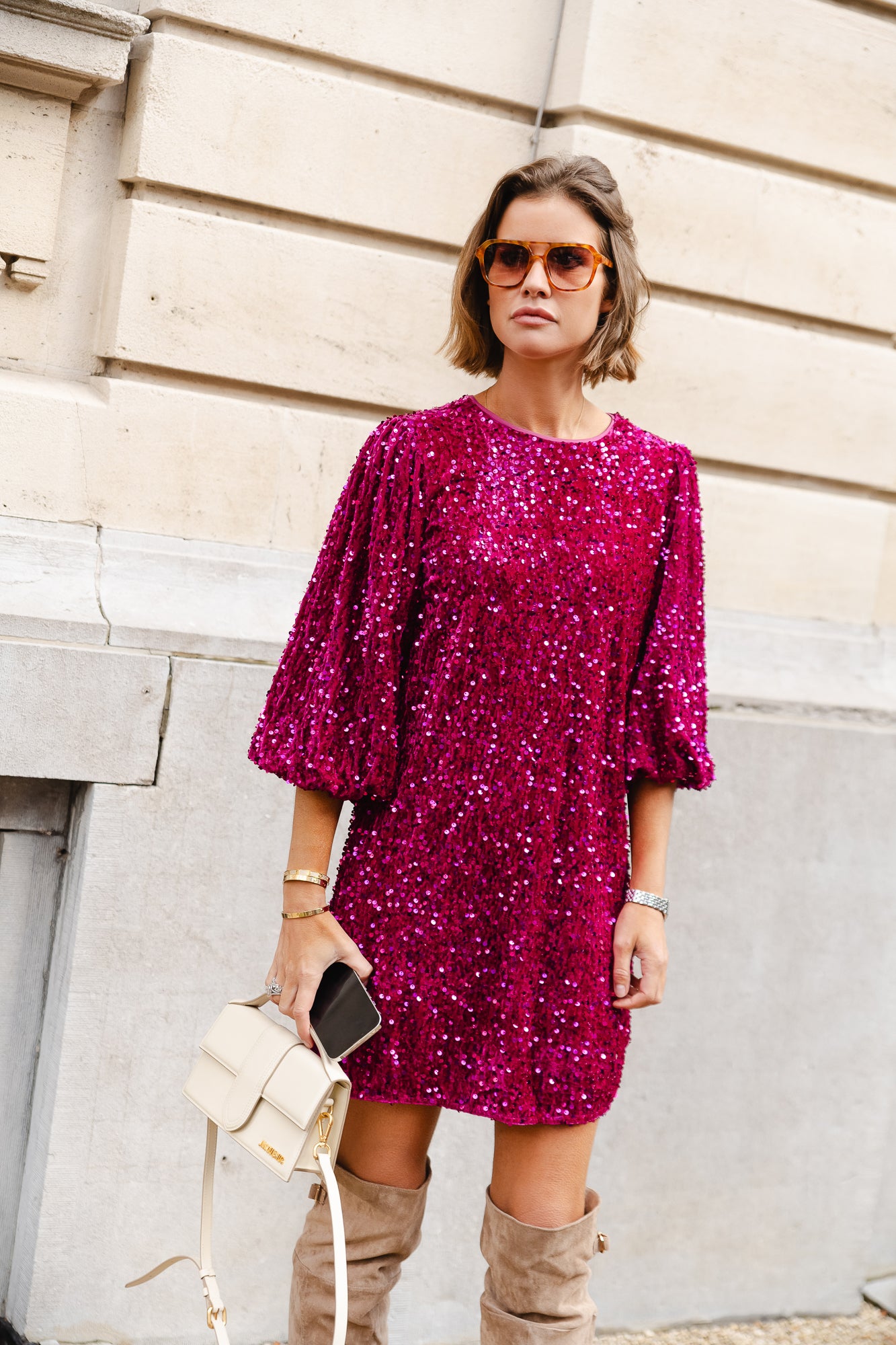 Peggy dress pink