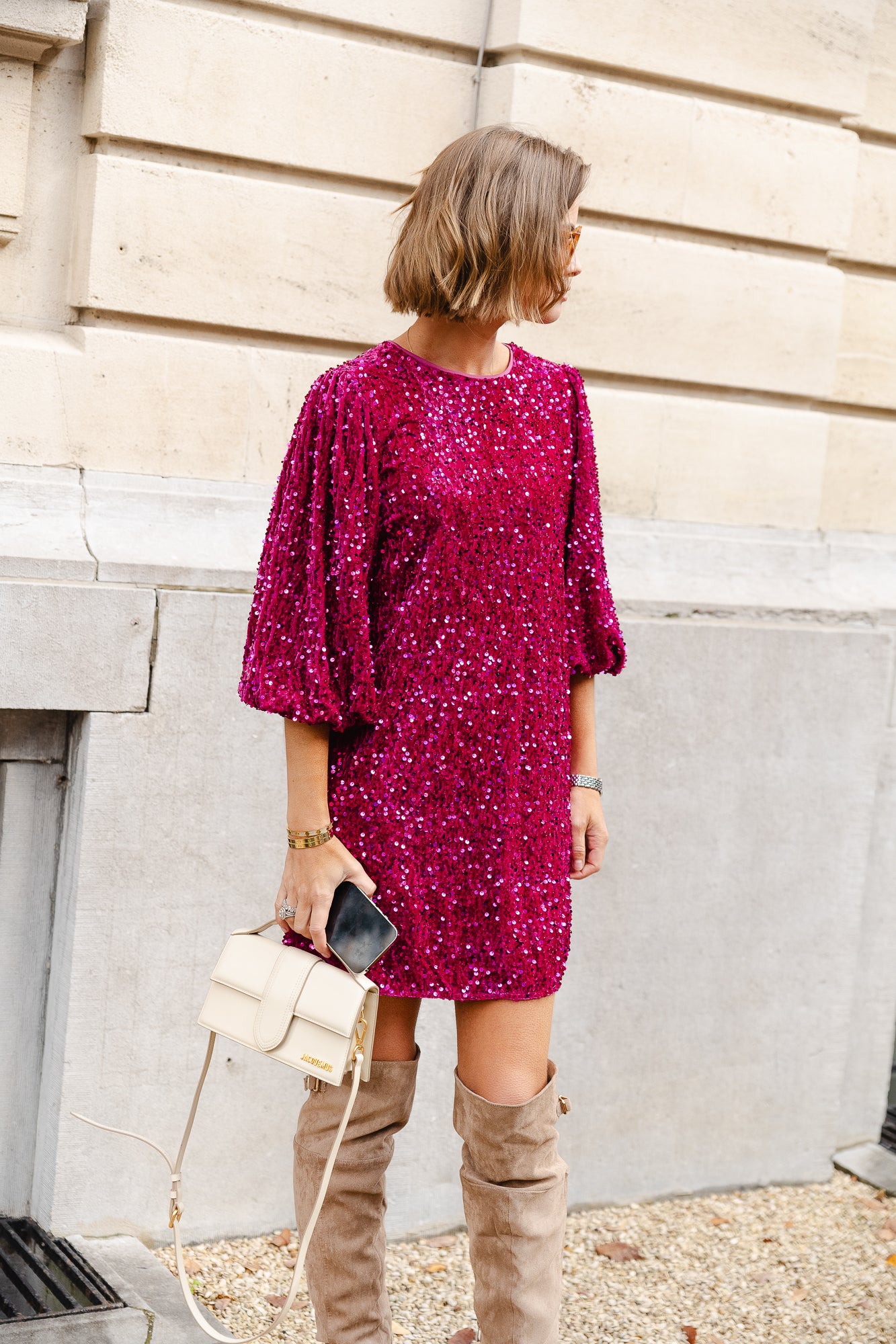 Peggy dress pink