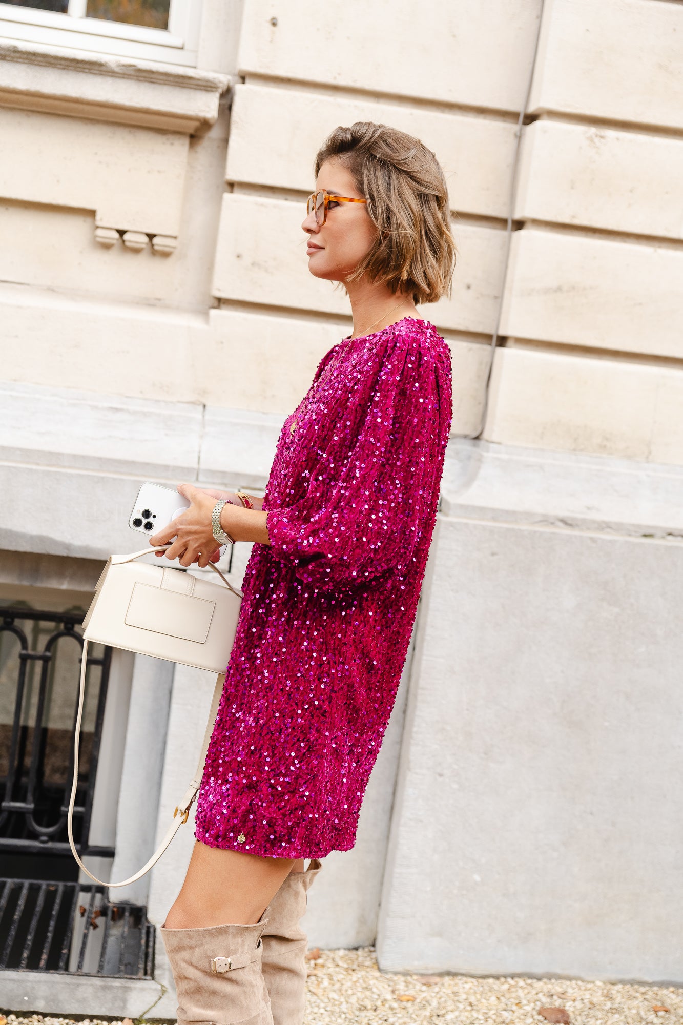 Peggy dress pink