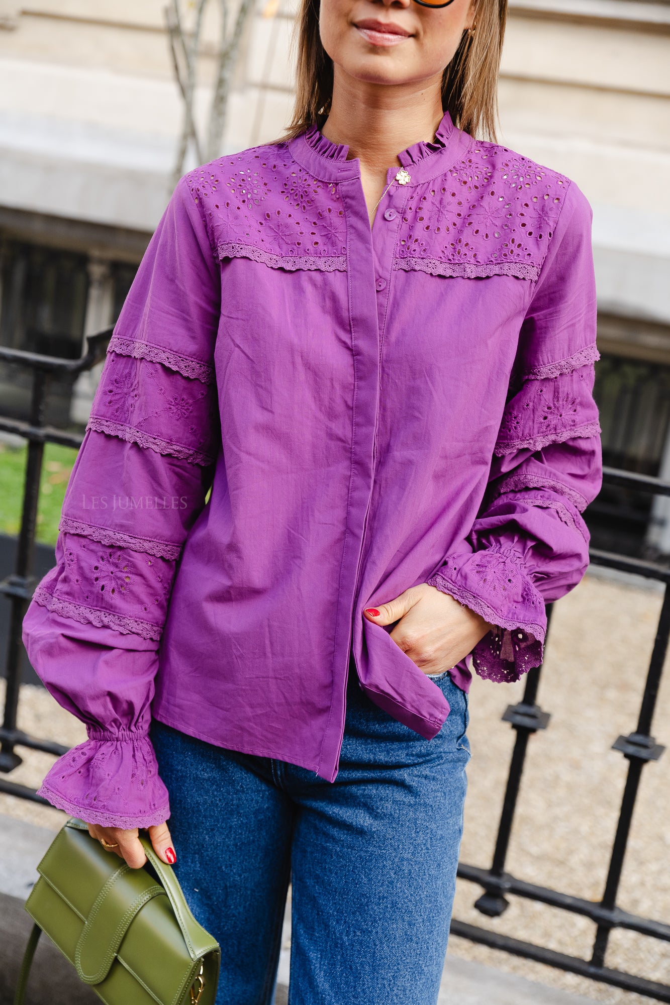 <tc>Chemisier Nina magenta</tc>