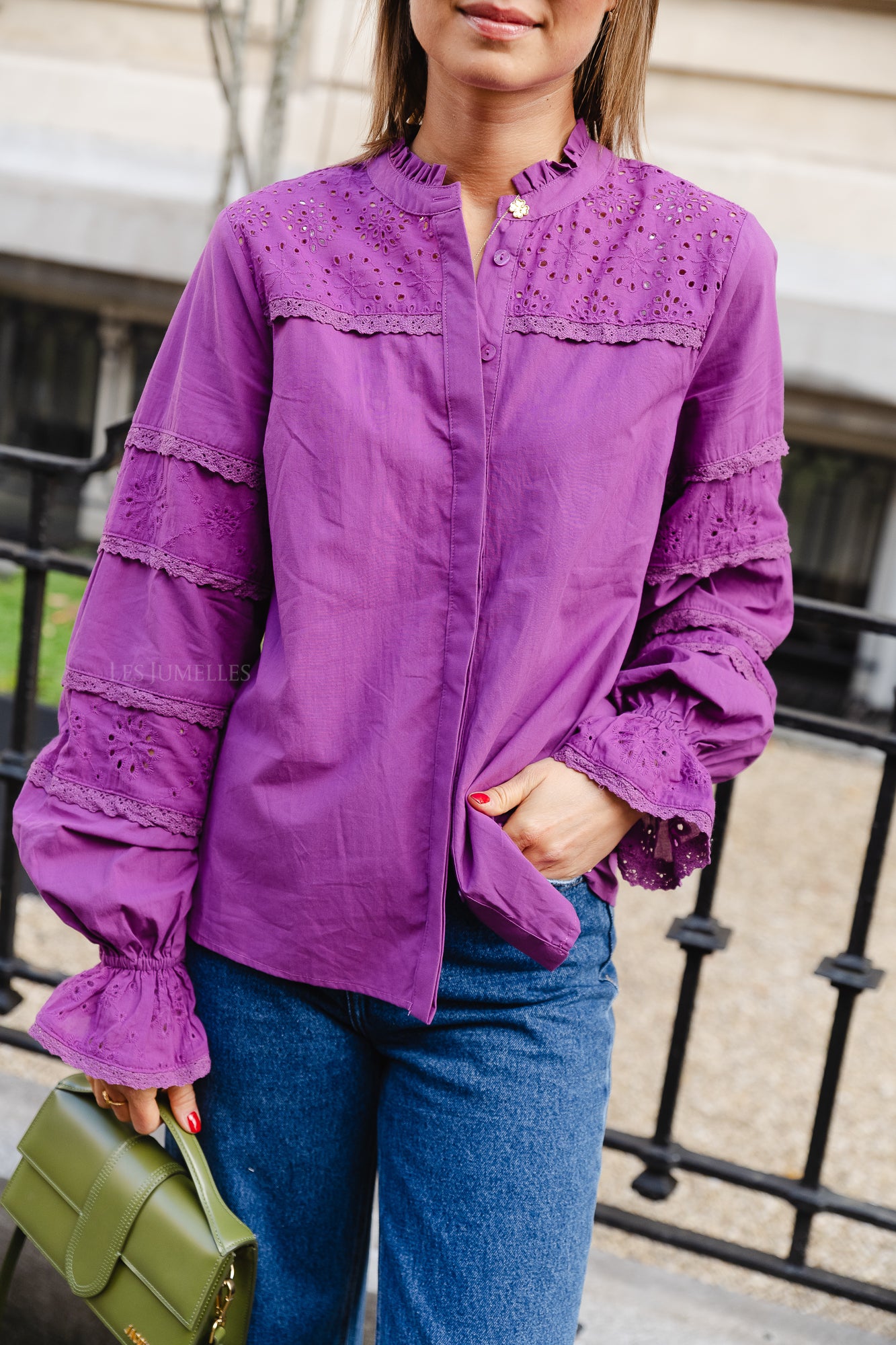 <tc>Chemisier Nina magenta</tc>
