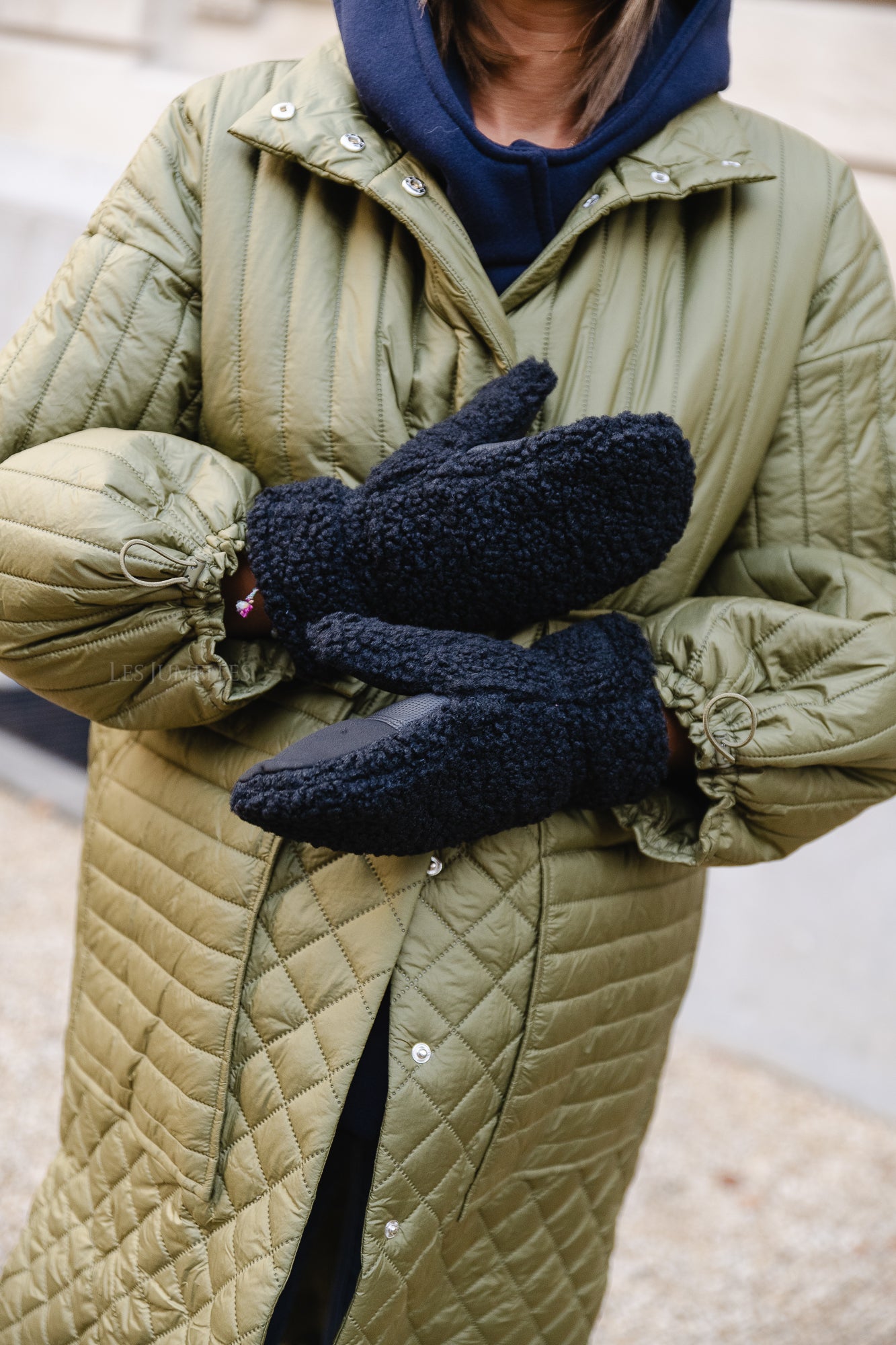 <tc>Gants Teddy Bonna noirs</tc>