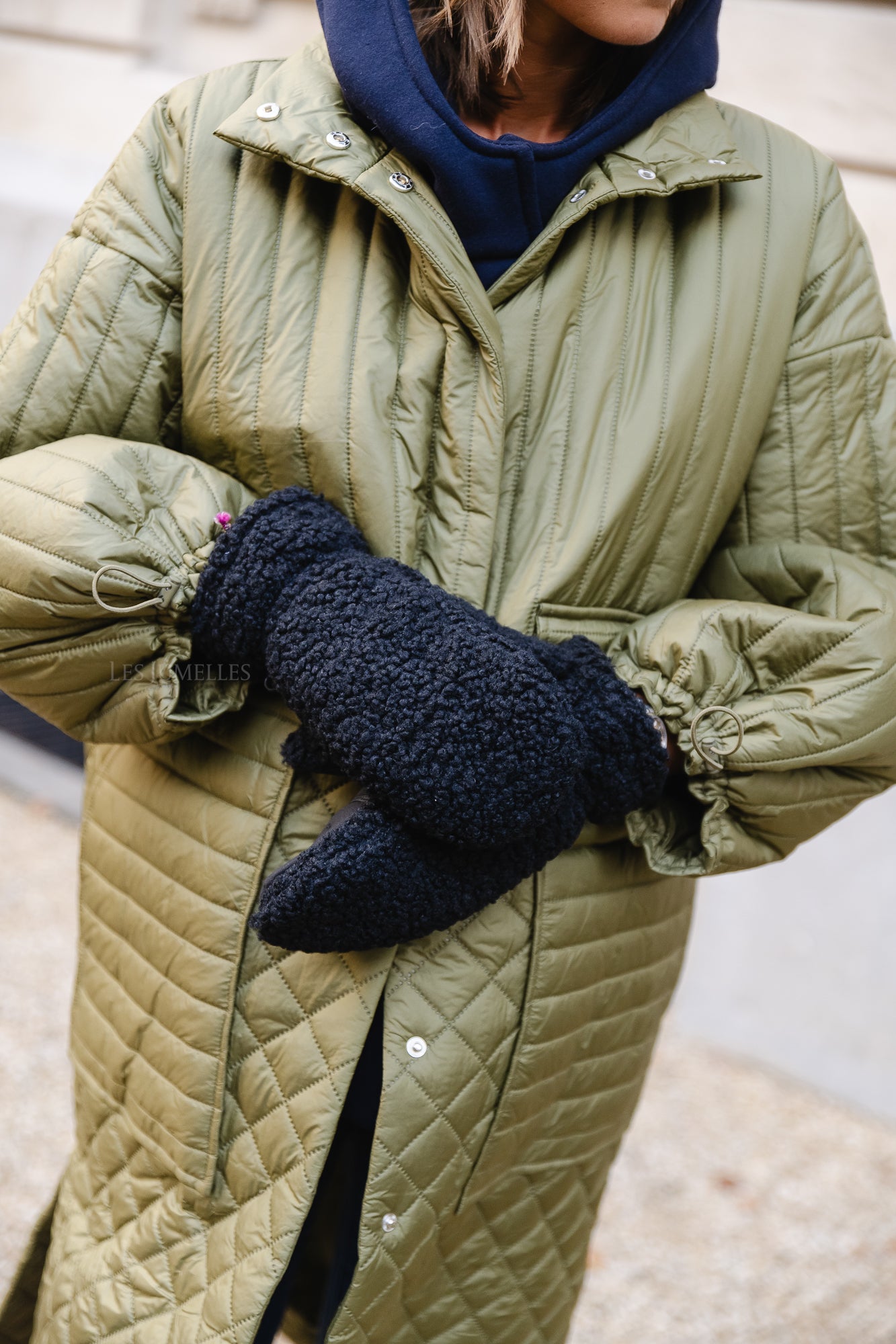 <tc>Gants Teddy Bonna noirs</tc>
