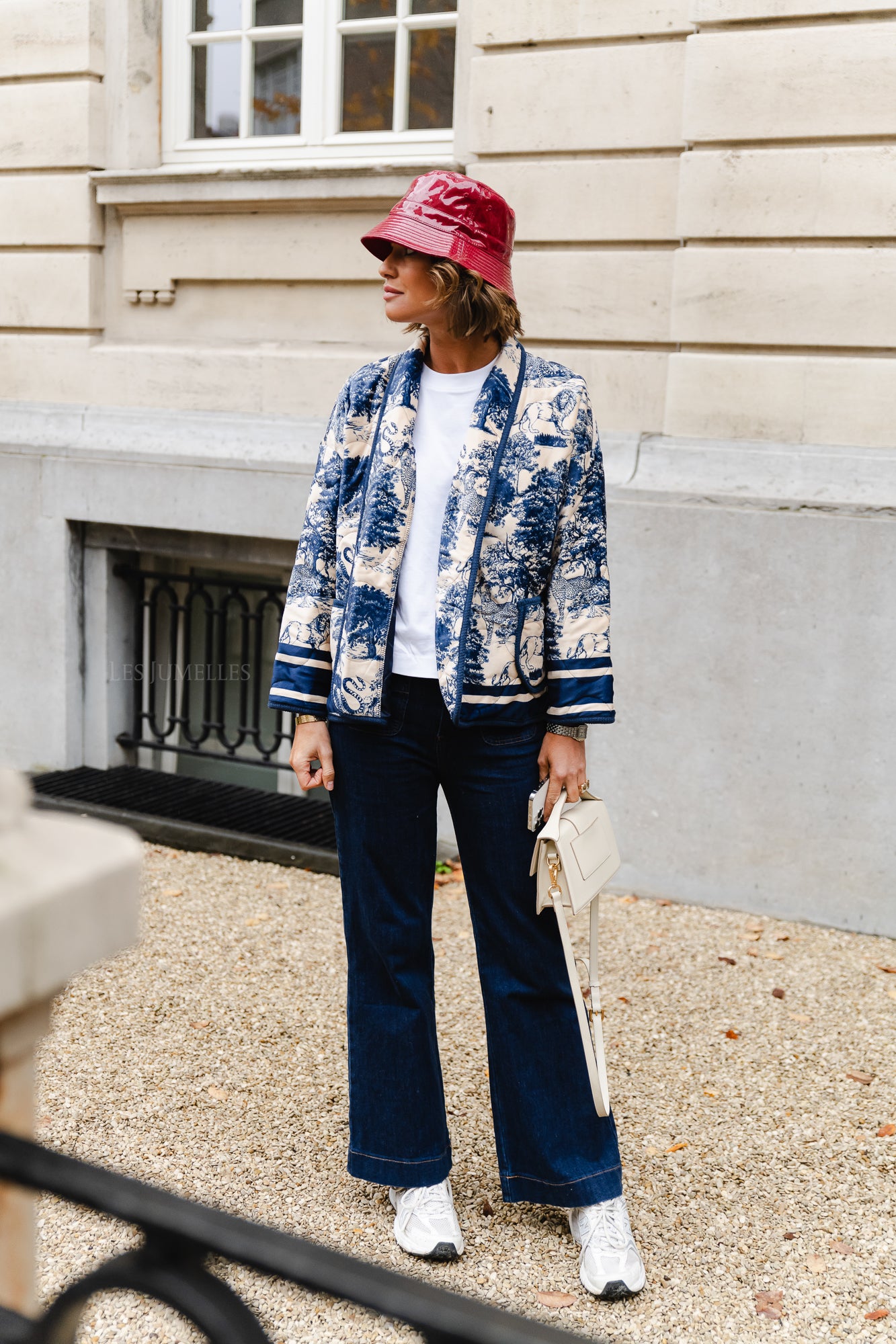 Rosalien coat delfts blue