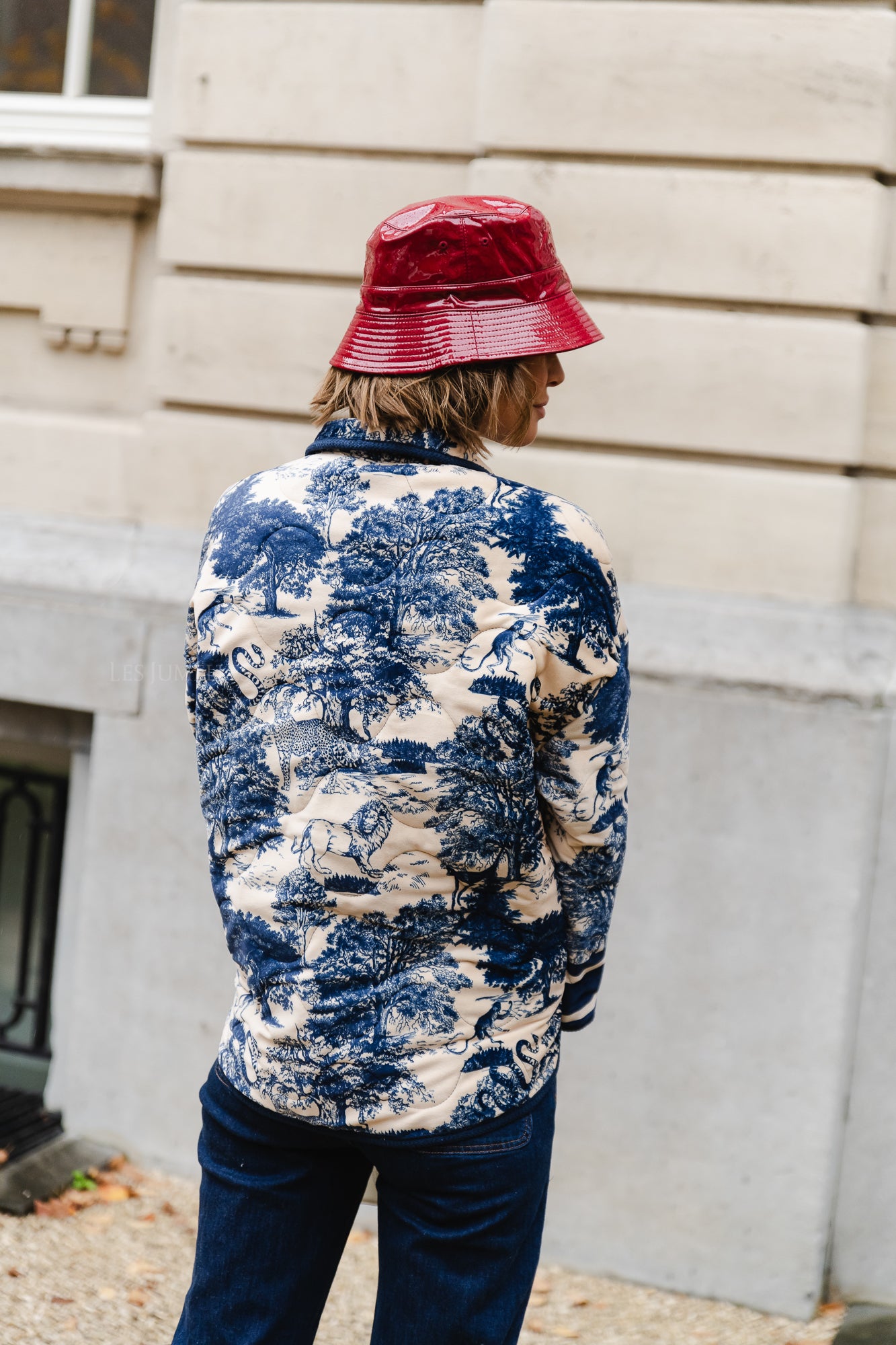 Rosalien coat delfts blue
