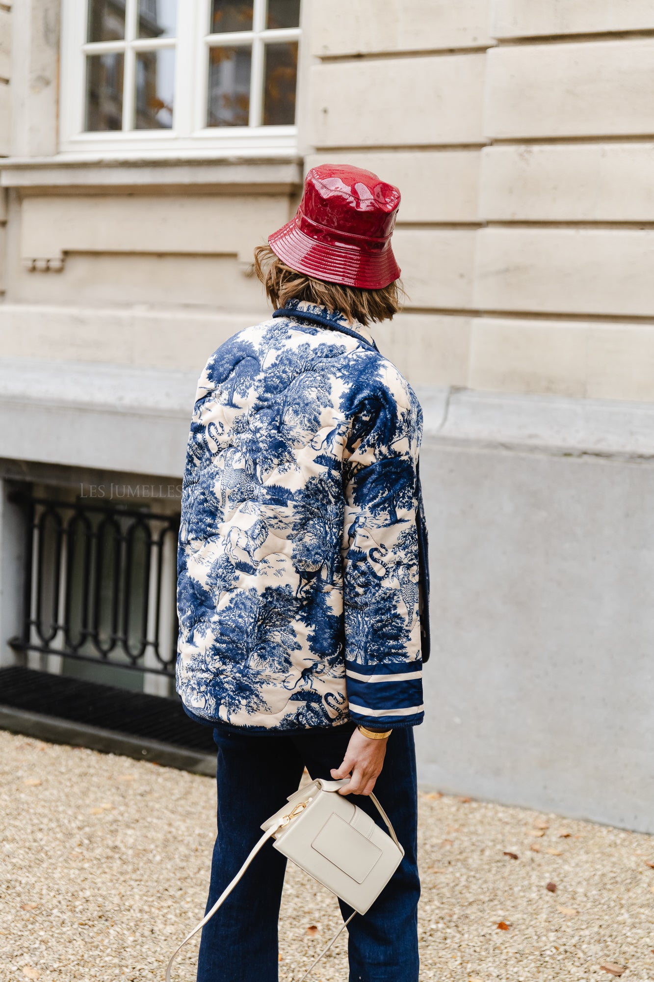Rosalien coat delfts blue