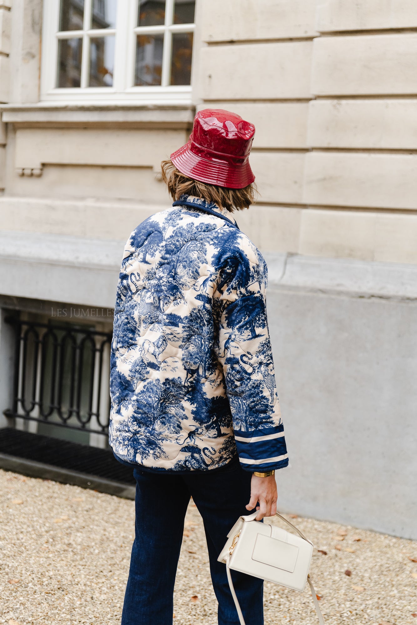Rosalien coat delfts blue