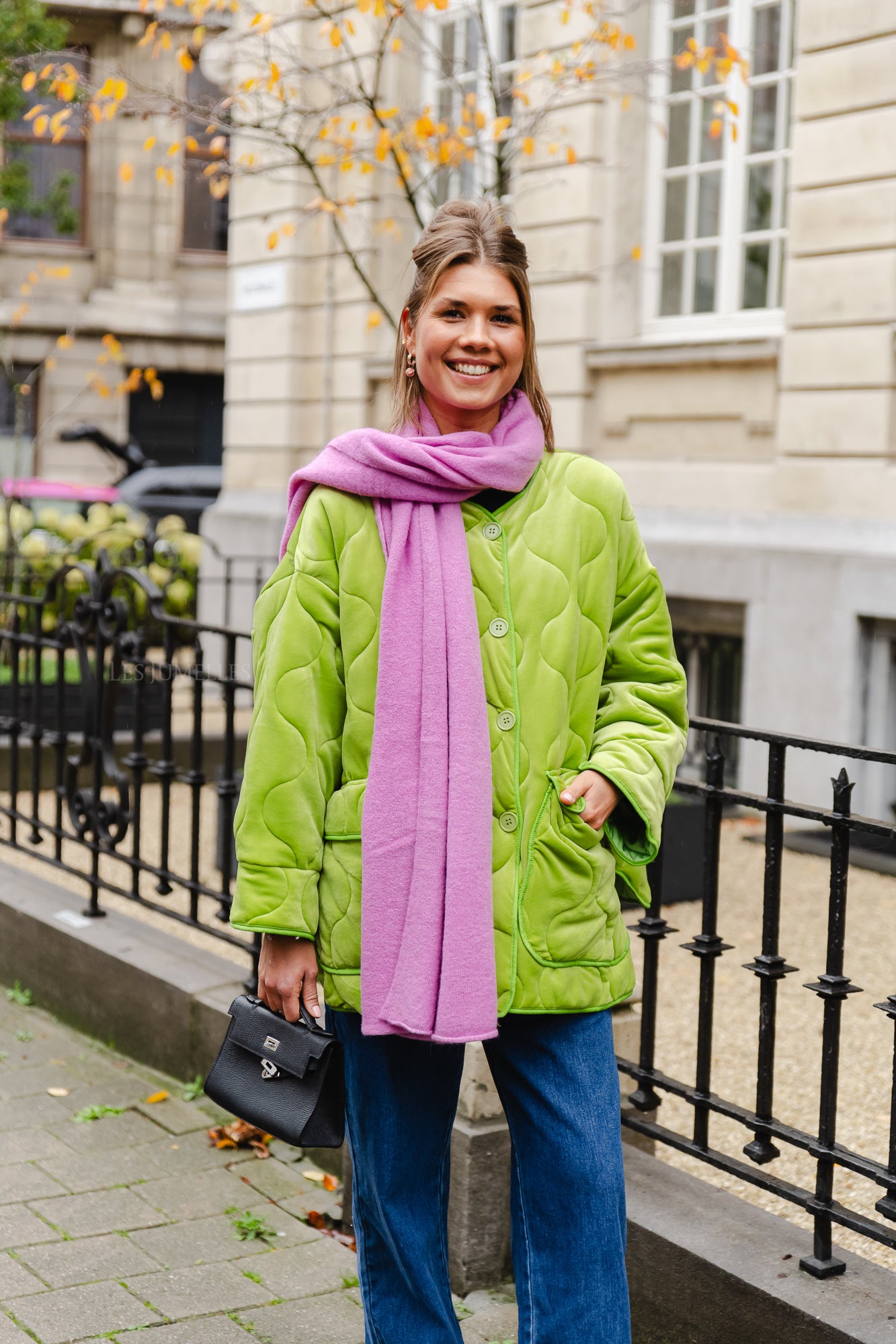 <tc>Foulard Rosalie lilas</tc>
