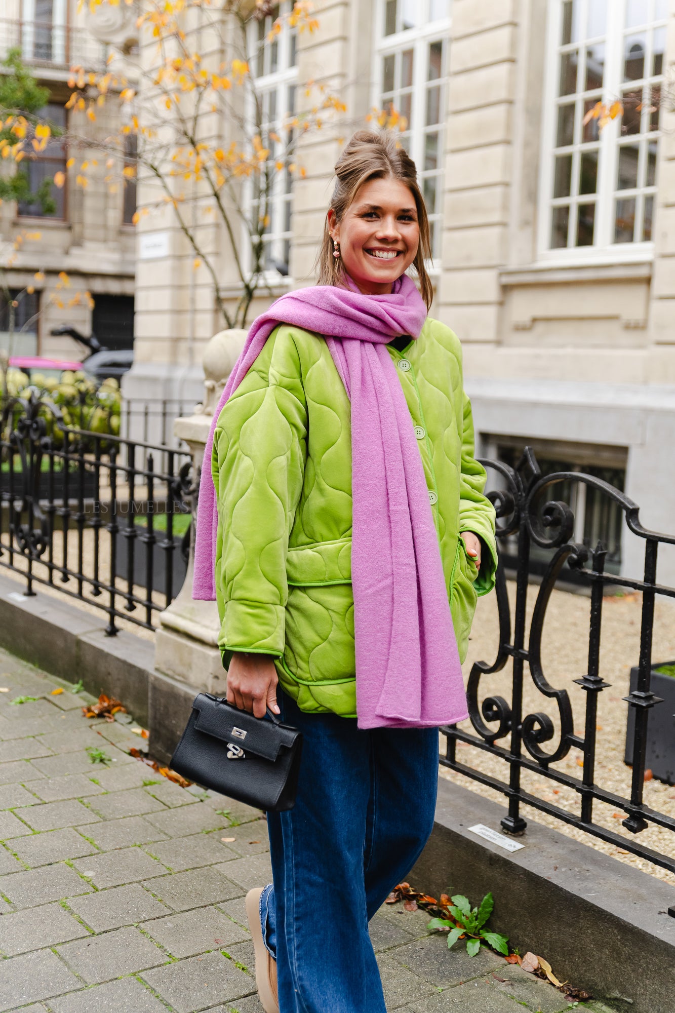 <tc>Foulard Rosalie lilas</tc>