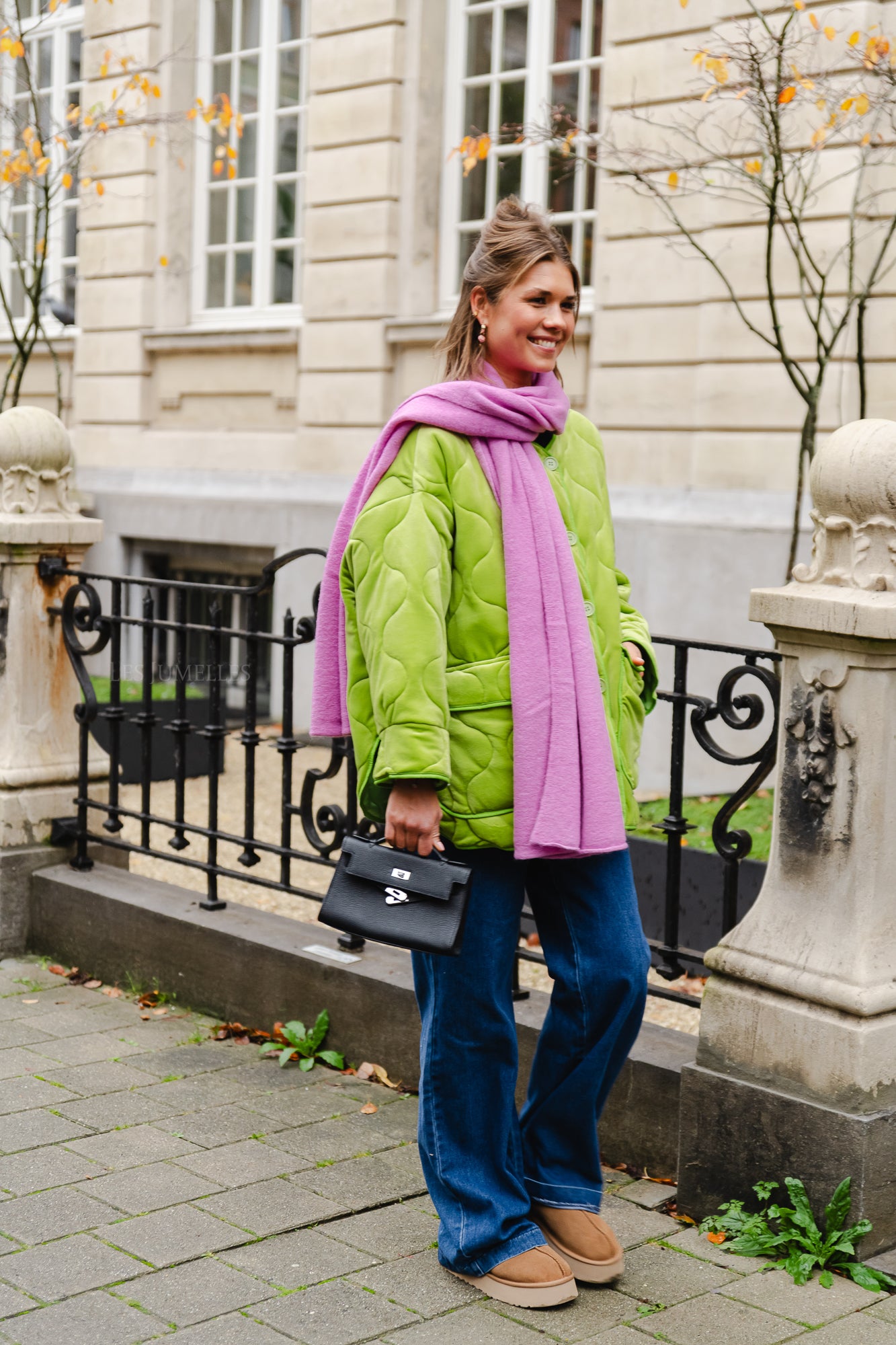<tc>Foulard Rosalie lilas</tc>