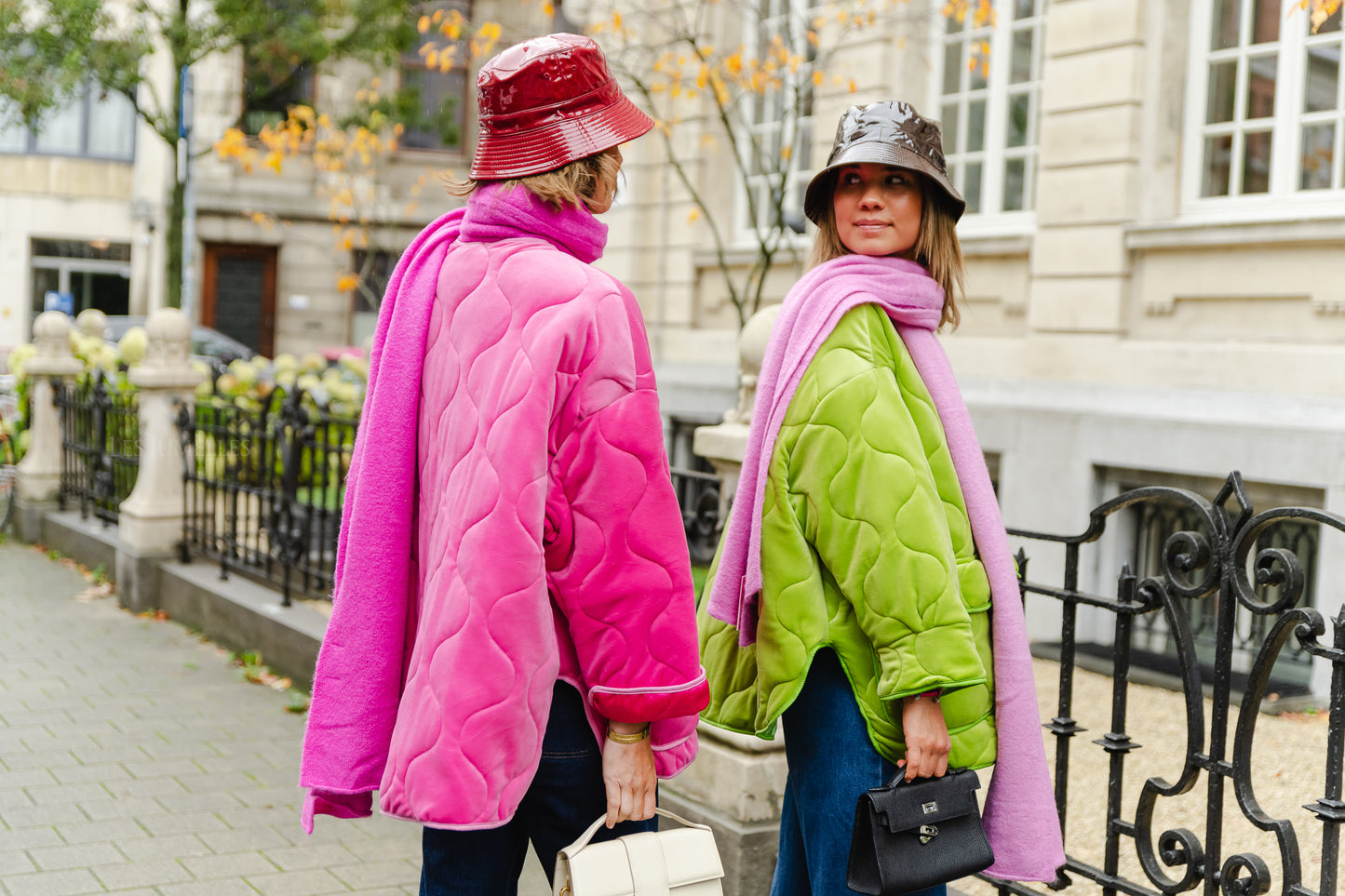 Rosalie scarf magenta