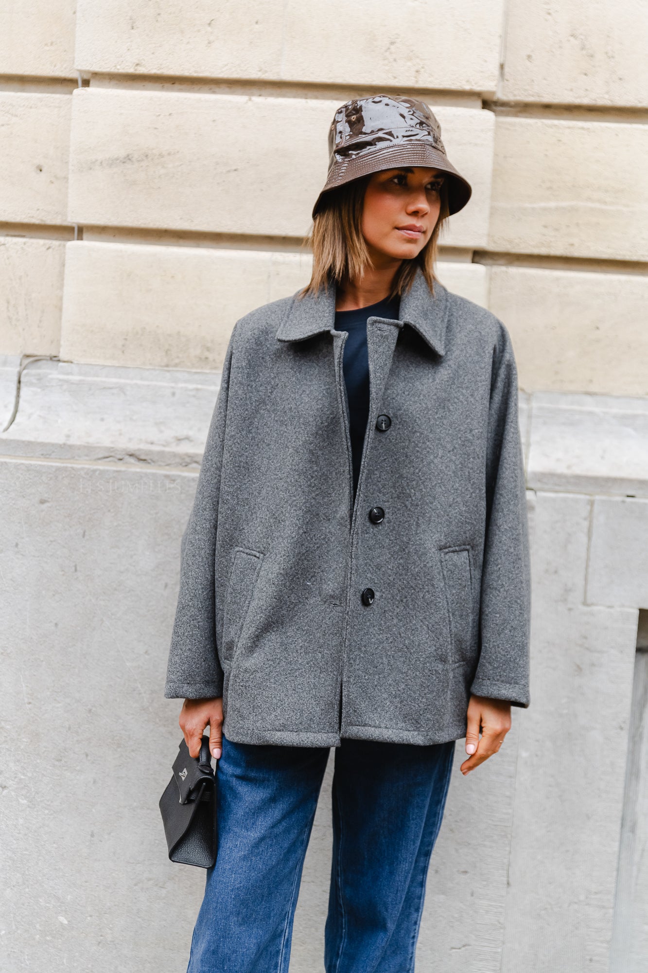 Kayli coat anthracite