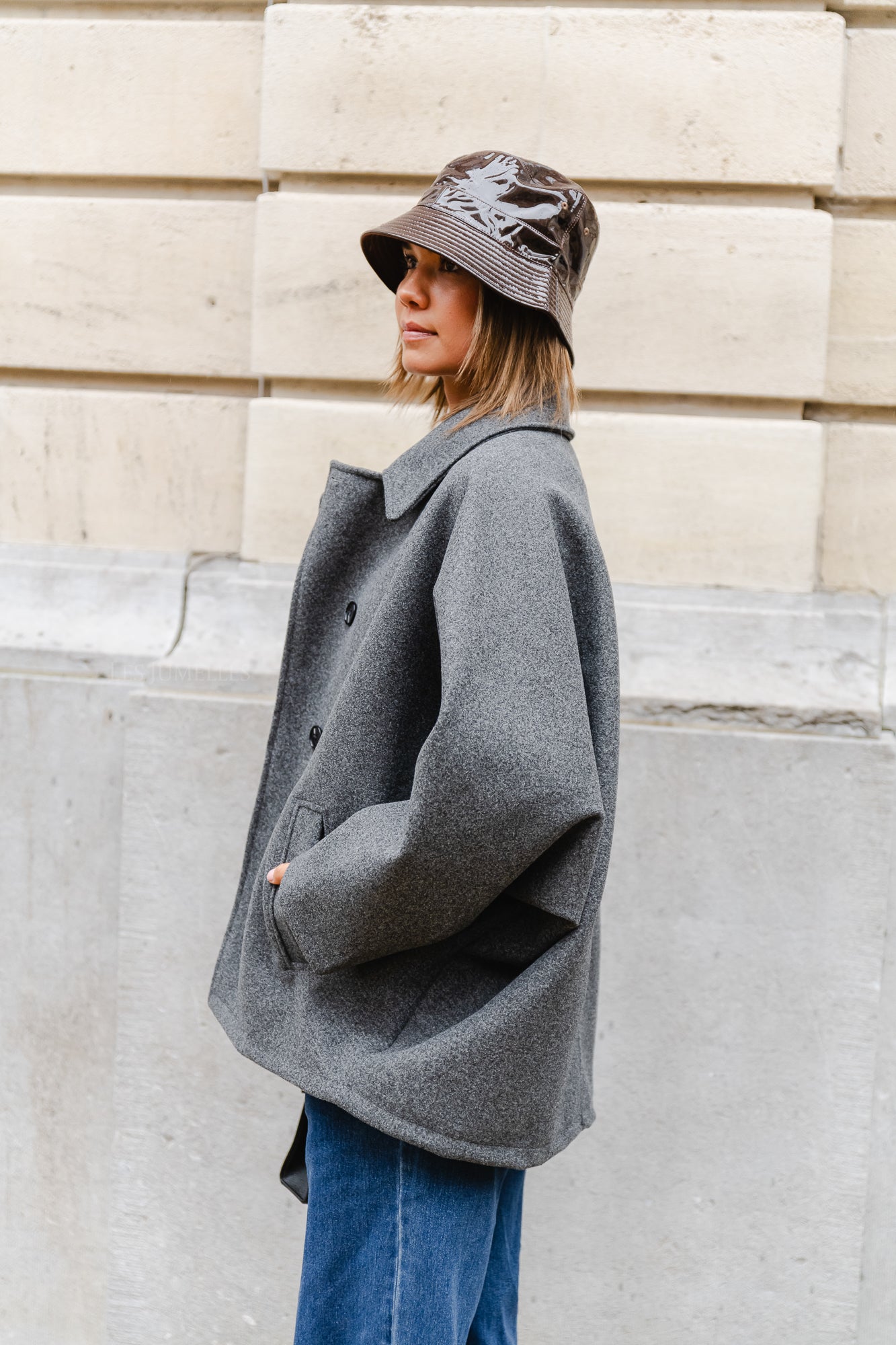Kayli coat anthracite