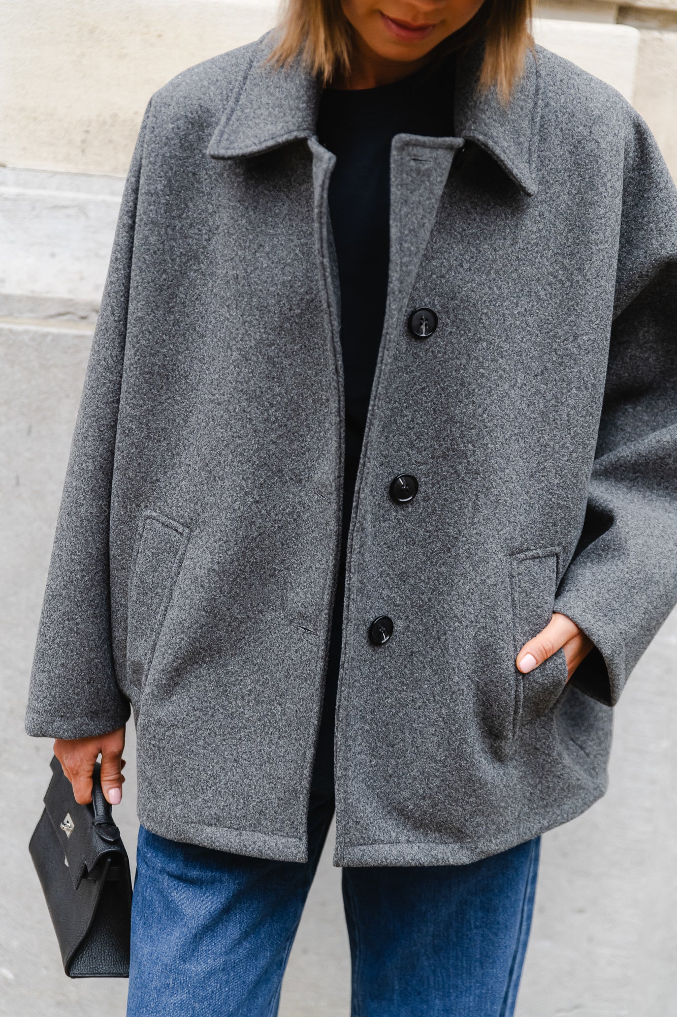 Kayli coat anthracite