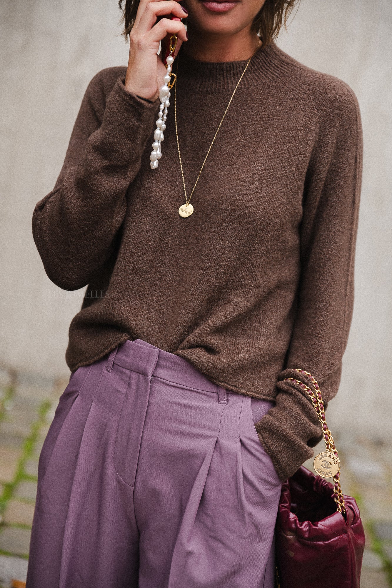 Eliza Pullover braun