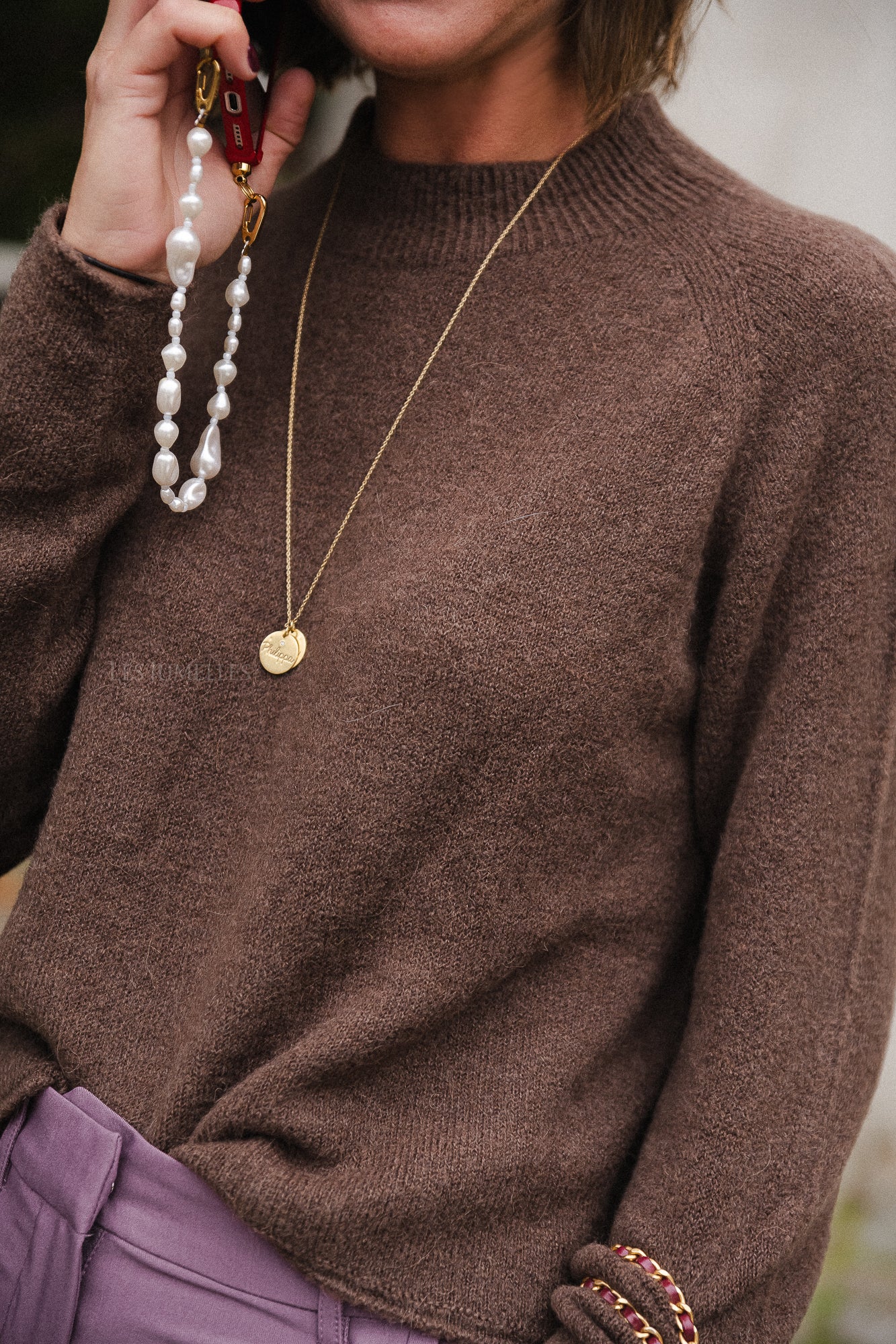 Eliza Pullover braun
