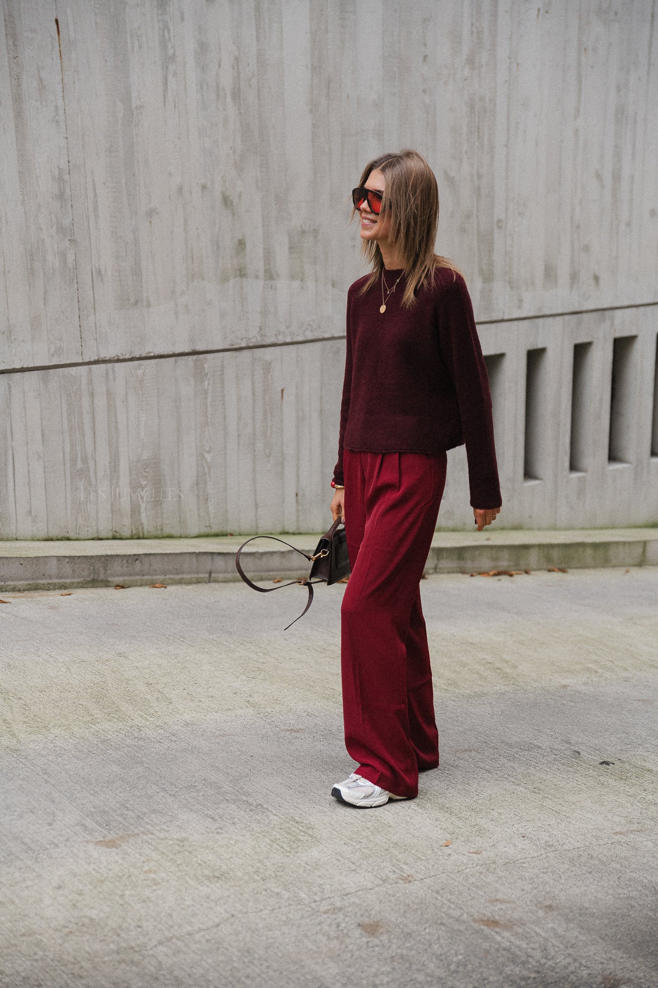 Eliza Pullover Bordeaux