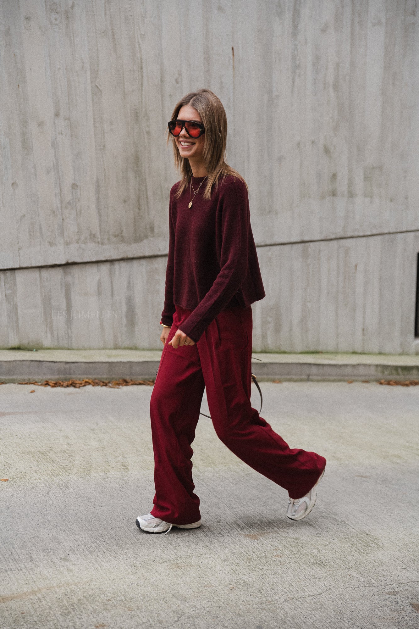 Eliza Pullover Bordeaux