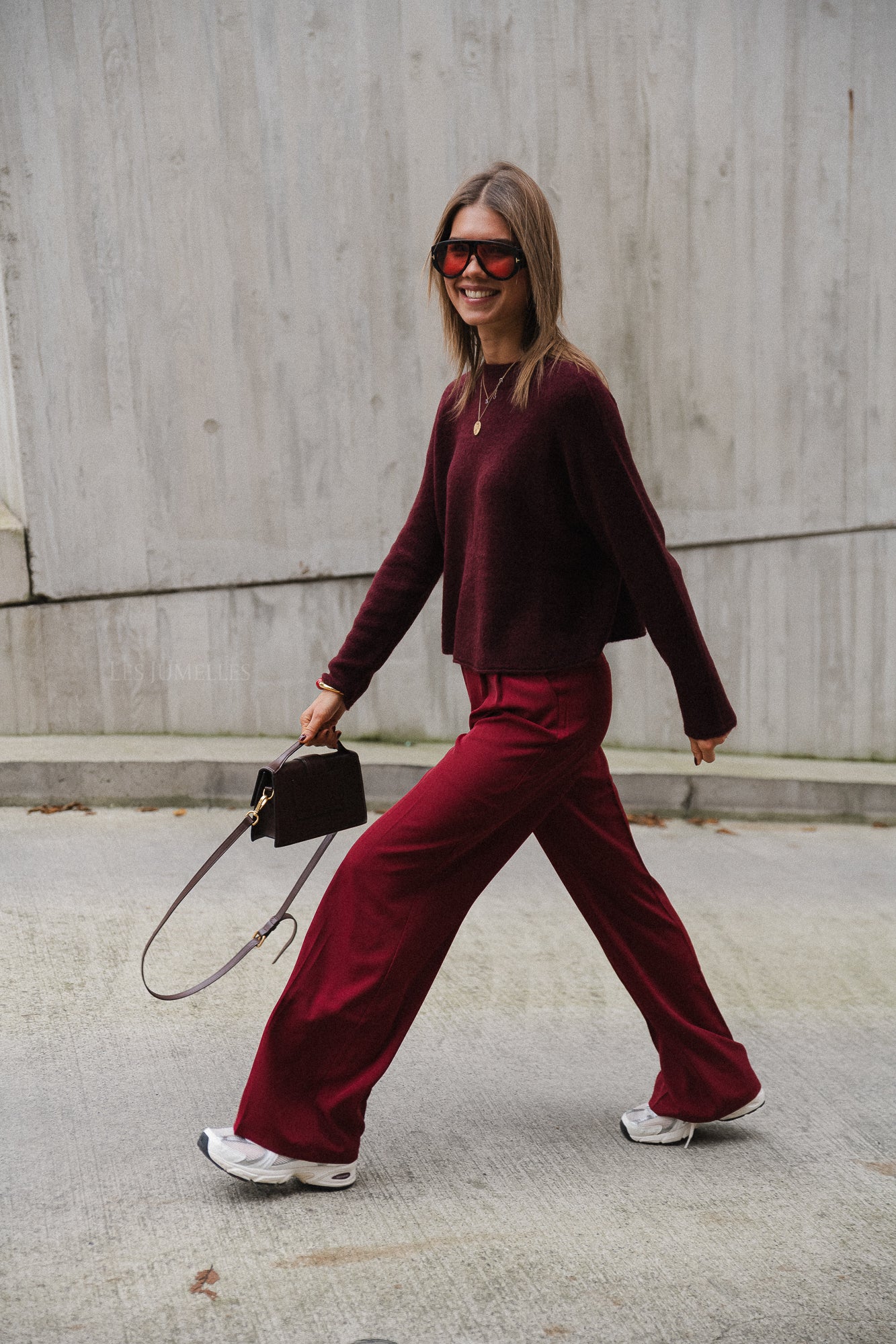 Eliza Pullover Bordeaux
