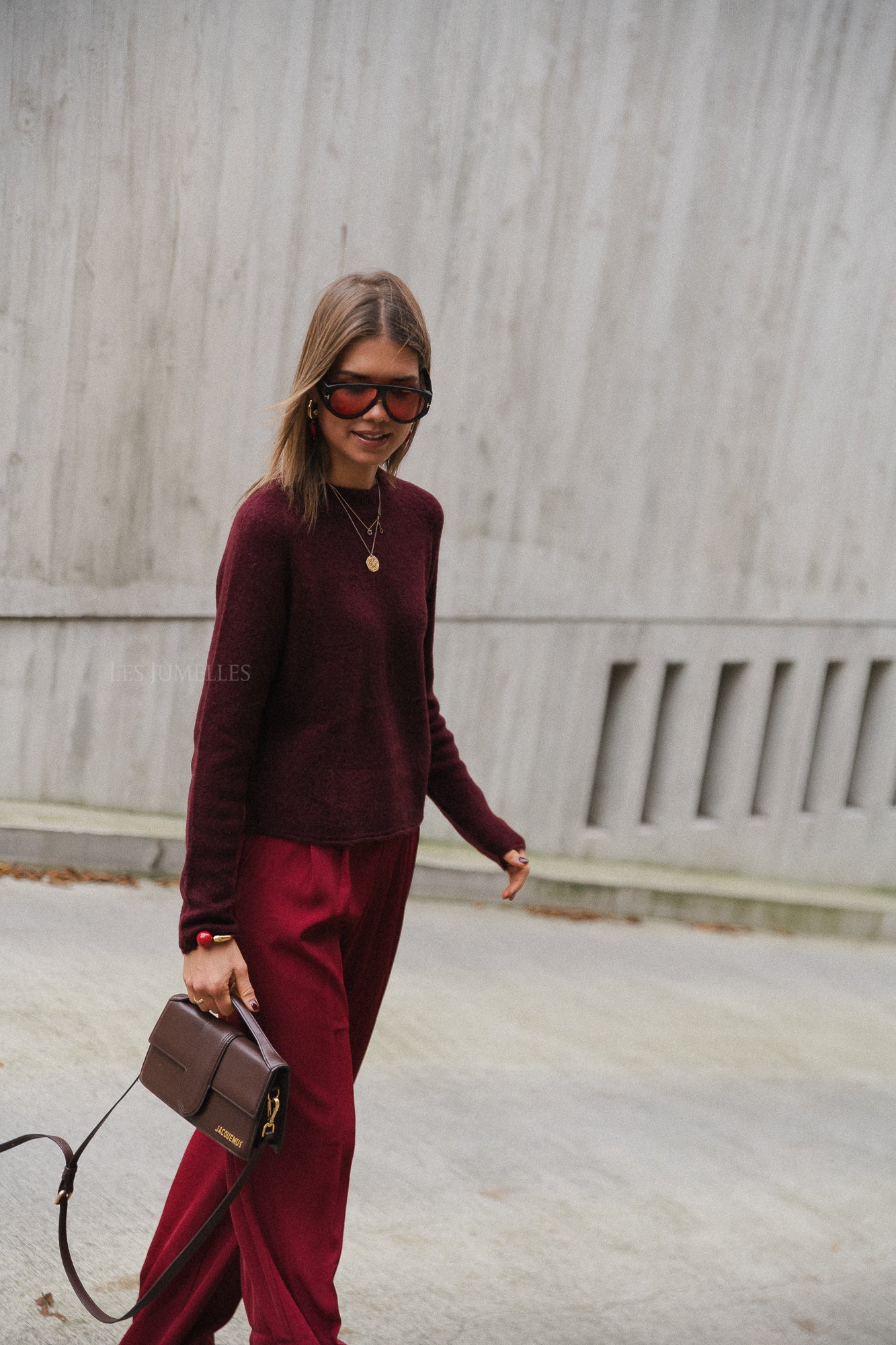 Eliza Pullover Bordeaux