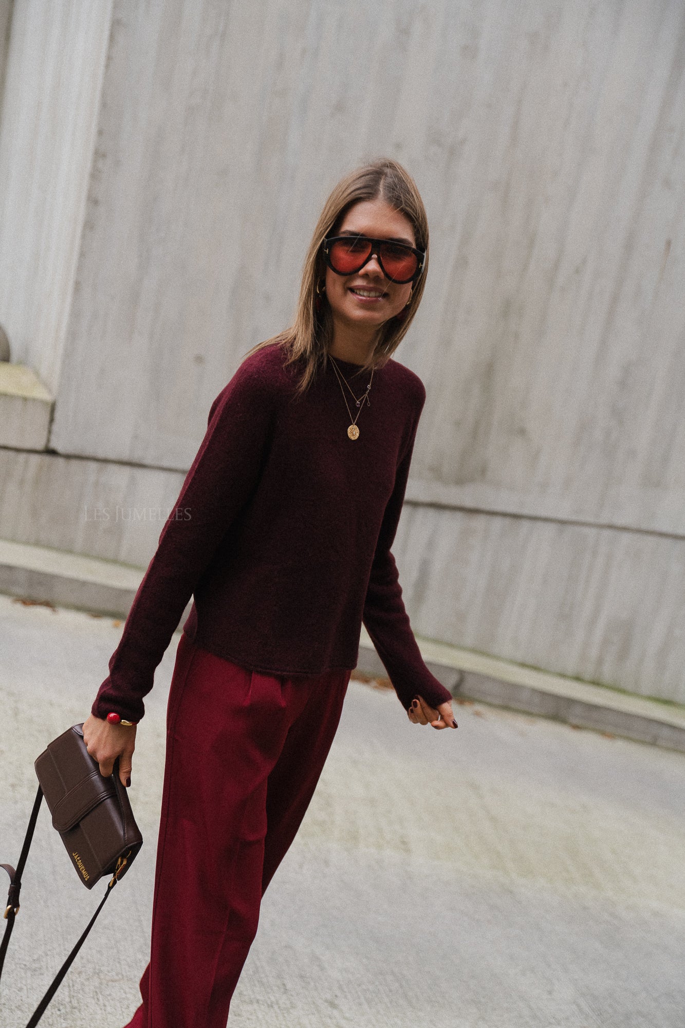 Eliza Pullover Bordeaux