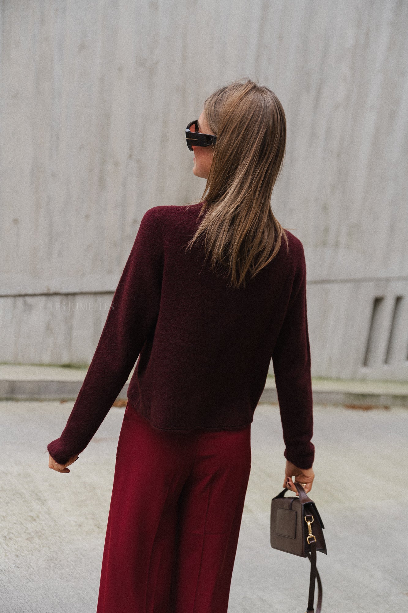 Eliza Pullover Bordeaux