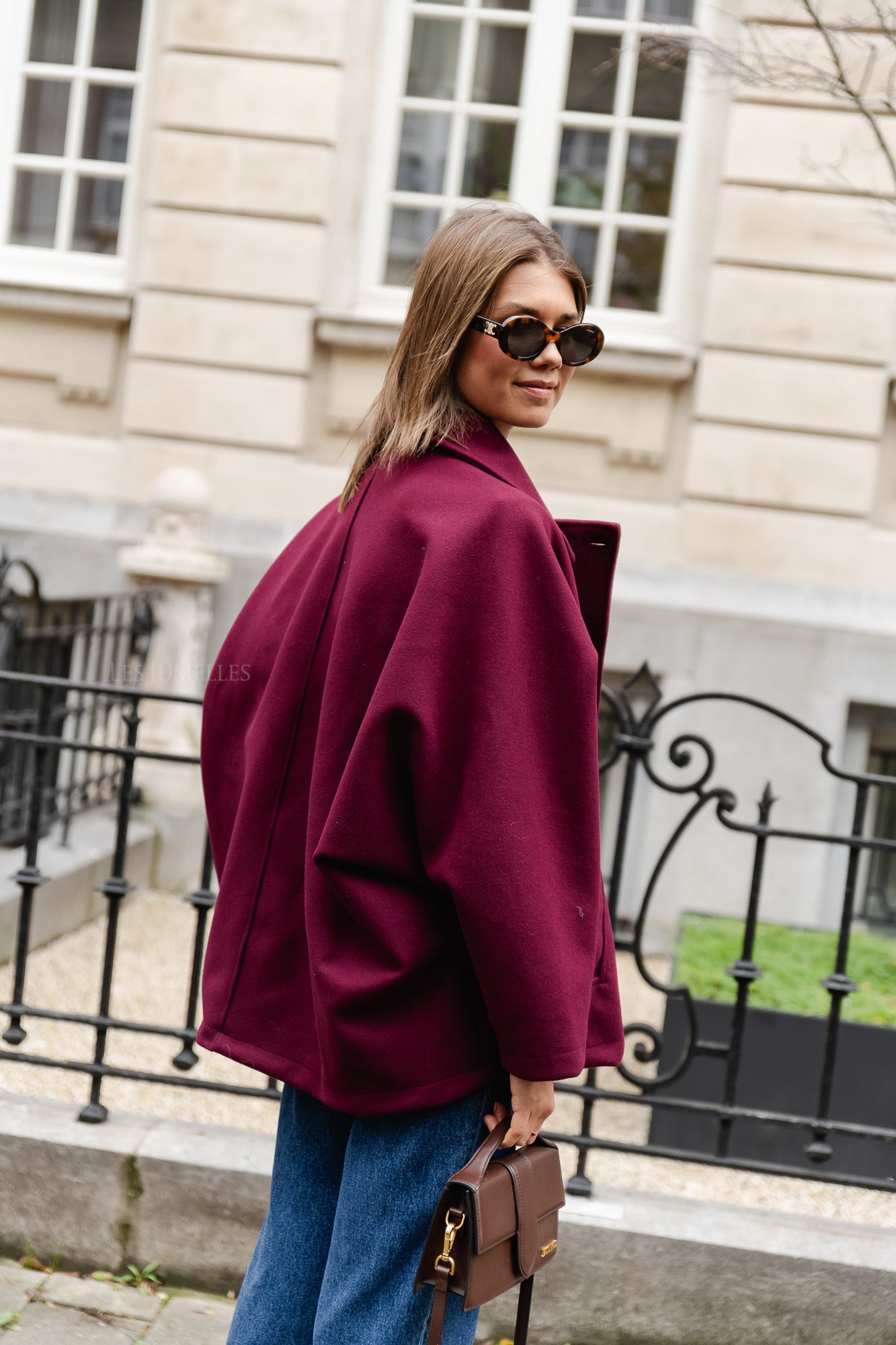 <tc>Manteau Kayli bordeaux</tc>