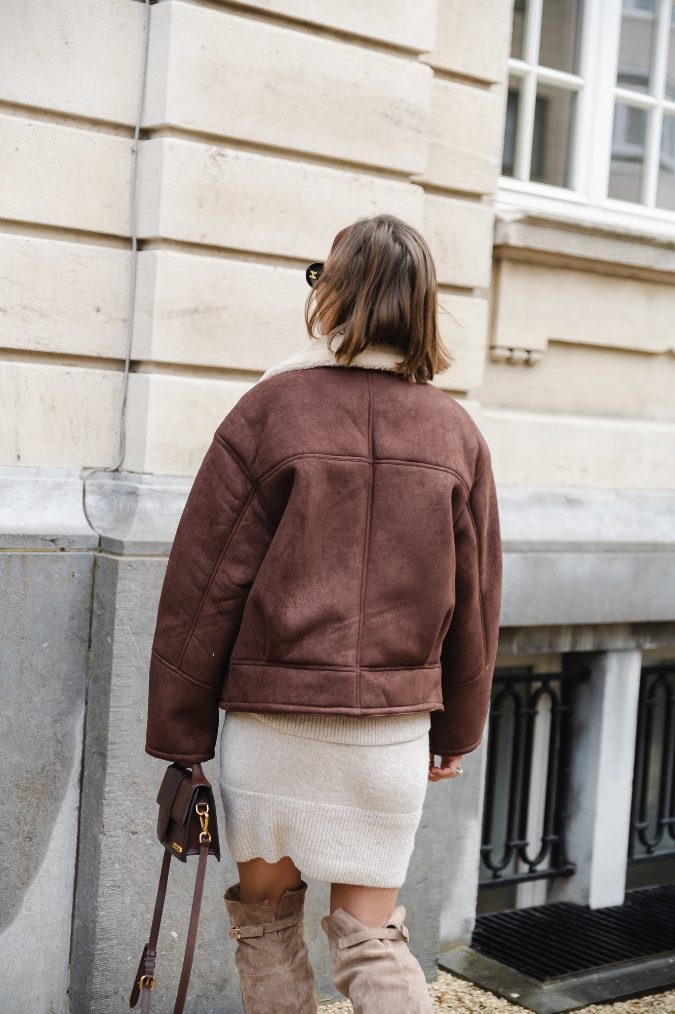 Abbey coat brown