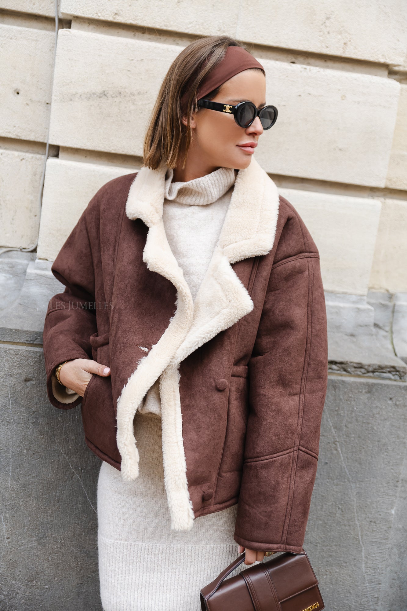 Abbey coat brown