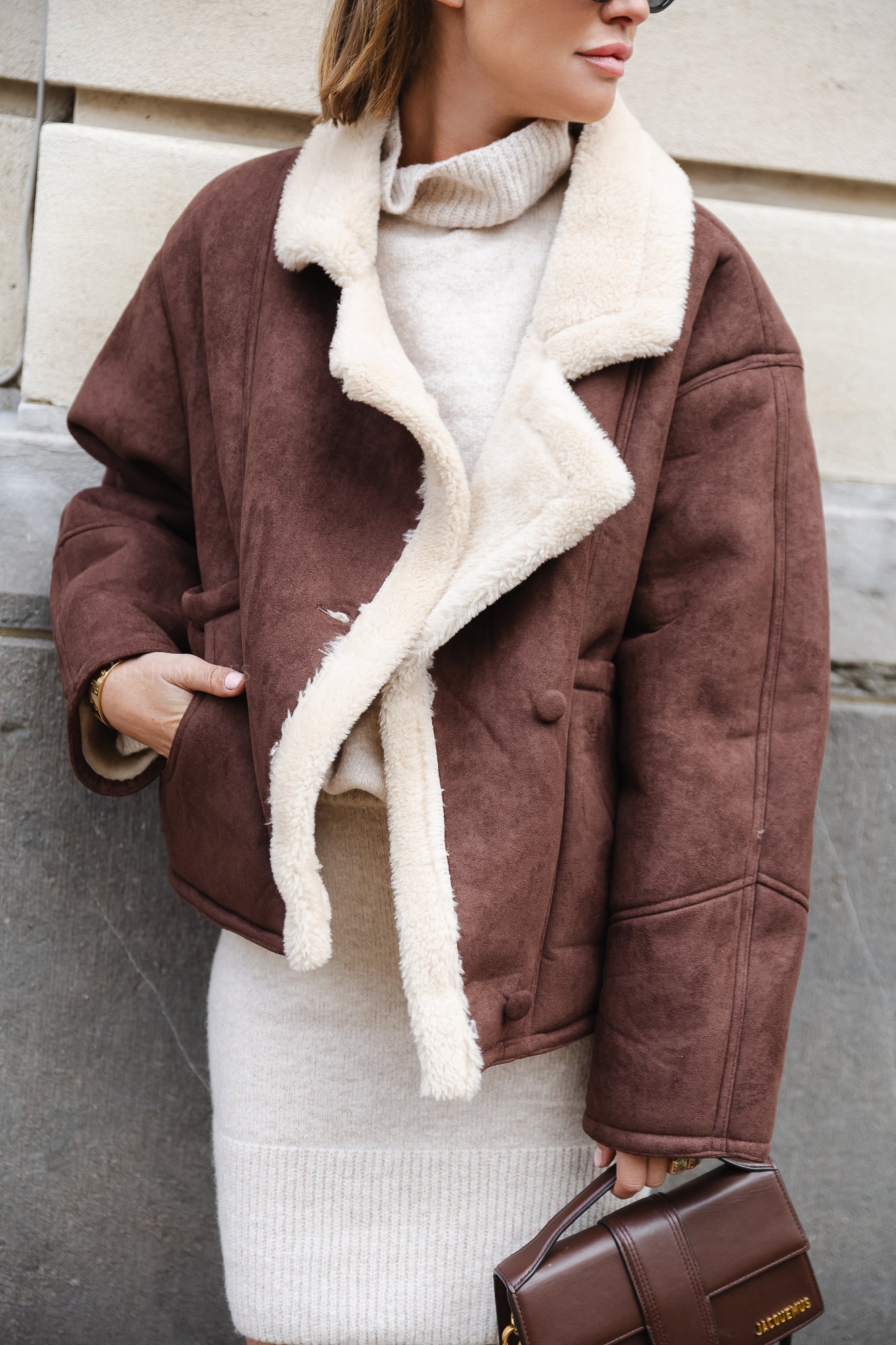 Abbey coat brown