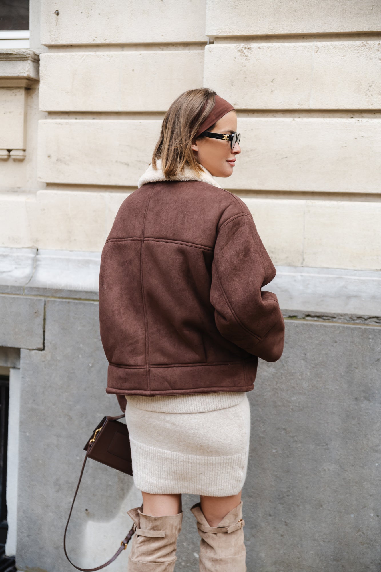 Abbey coat brown